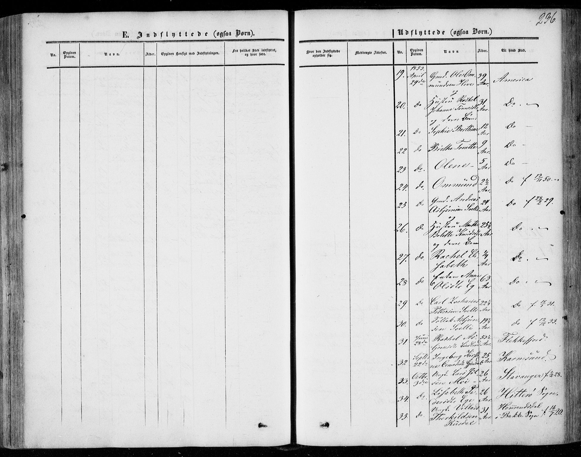 Lund sokneprestkontor, AV/SAST-A-101809/S06/L0009: Ministerialbok nr. A 8, 1853-1877, s. 236