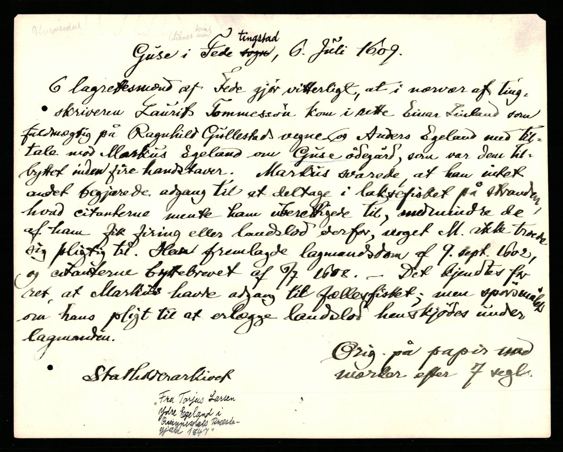 Riksarkivets diplomsamling, AV/RA-EA-5965/F35/F35b/L0005: Riksarkivets diplomer, seddelregister, 1601-1612, s. 555