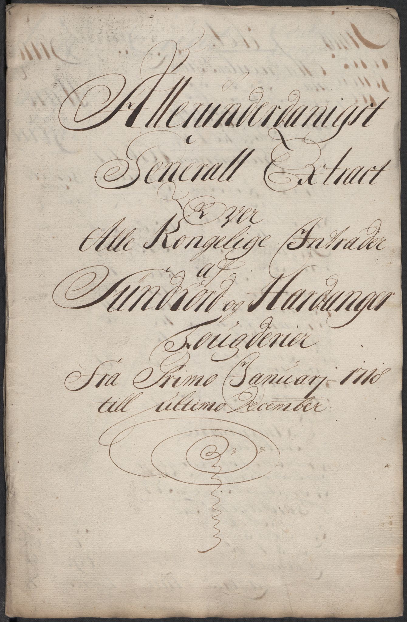 Rentekammeret inntil 1814, Reviderte regnskaper, Fogderegnskap, AV/RA-EA-4092/R48/L2995: Fogderegnskap Sunnhordland og Hardanger, 1718, s. 44