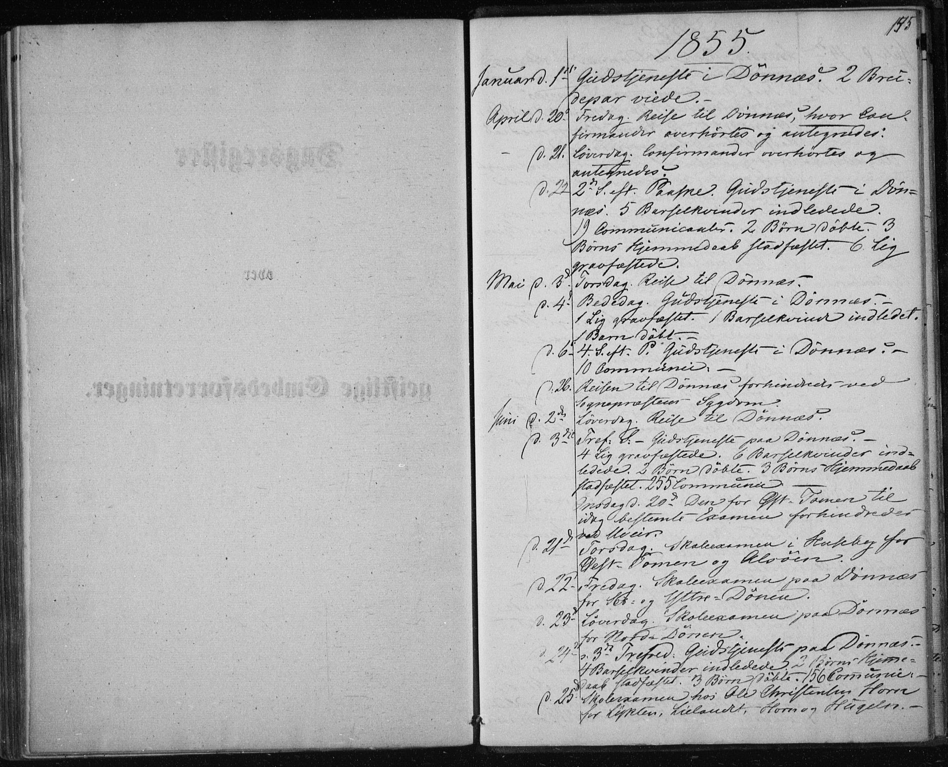 Ministerialprotokoller, klokkerbøker og fødselsregistre - Nordland, SAT/A-1459/835/L0523: Ministerialbok nr. 835A01, 1855-1865, s. 145