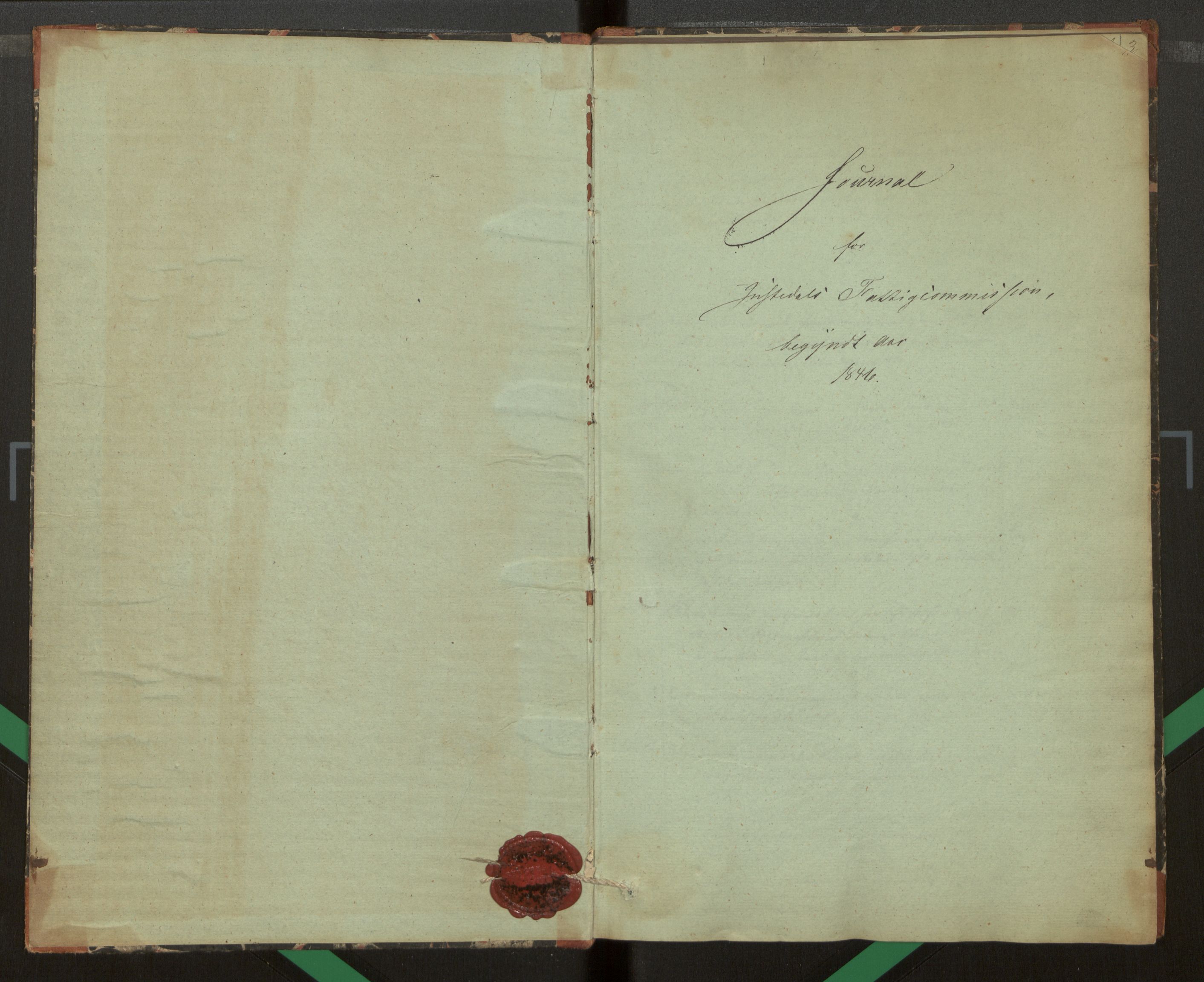 Jostedal sokneprestembete, AV/SAB-A-80601/J/Jc/L0003: Journal for Jostedal fattigkommisjon , 1846-1868