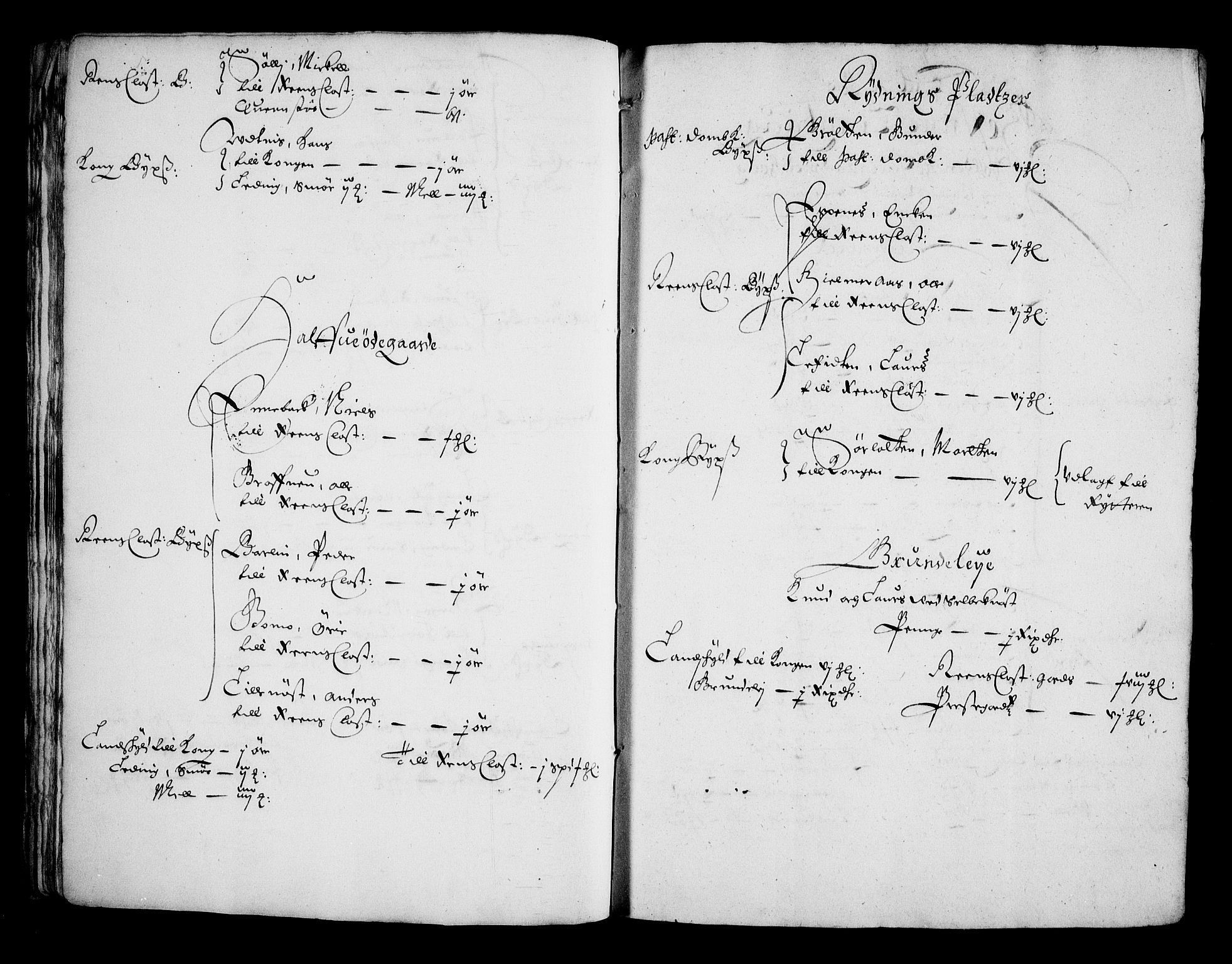 Rentekammeret inntil 1814, Realistisk ordnet avdeling, AV/RA-EA-4070/N/Na/L0002/0002: [XI g]: Trondheims stifts jordebøker: / Fosen fogderi, 1664