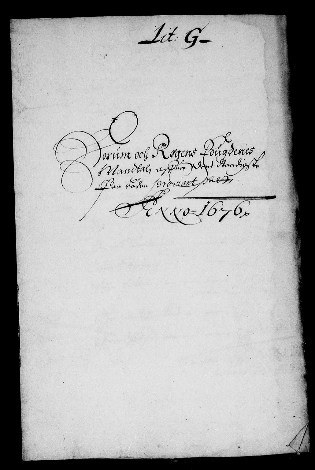 Rentekammeret inntil 1814, Reviderte regnskaper, Stiftamtstueregnskaper, Landkommissariatet på Akershus og Akershus stiftamt, AV/RA-EA-5869/R/Rb/L0121: Akershus stiftamt, 1676