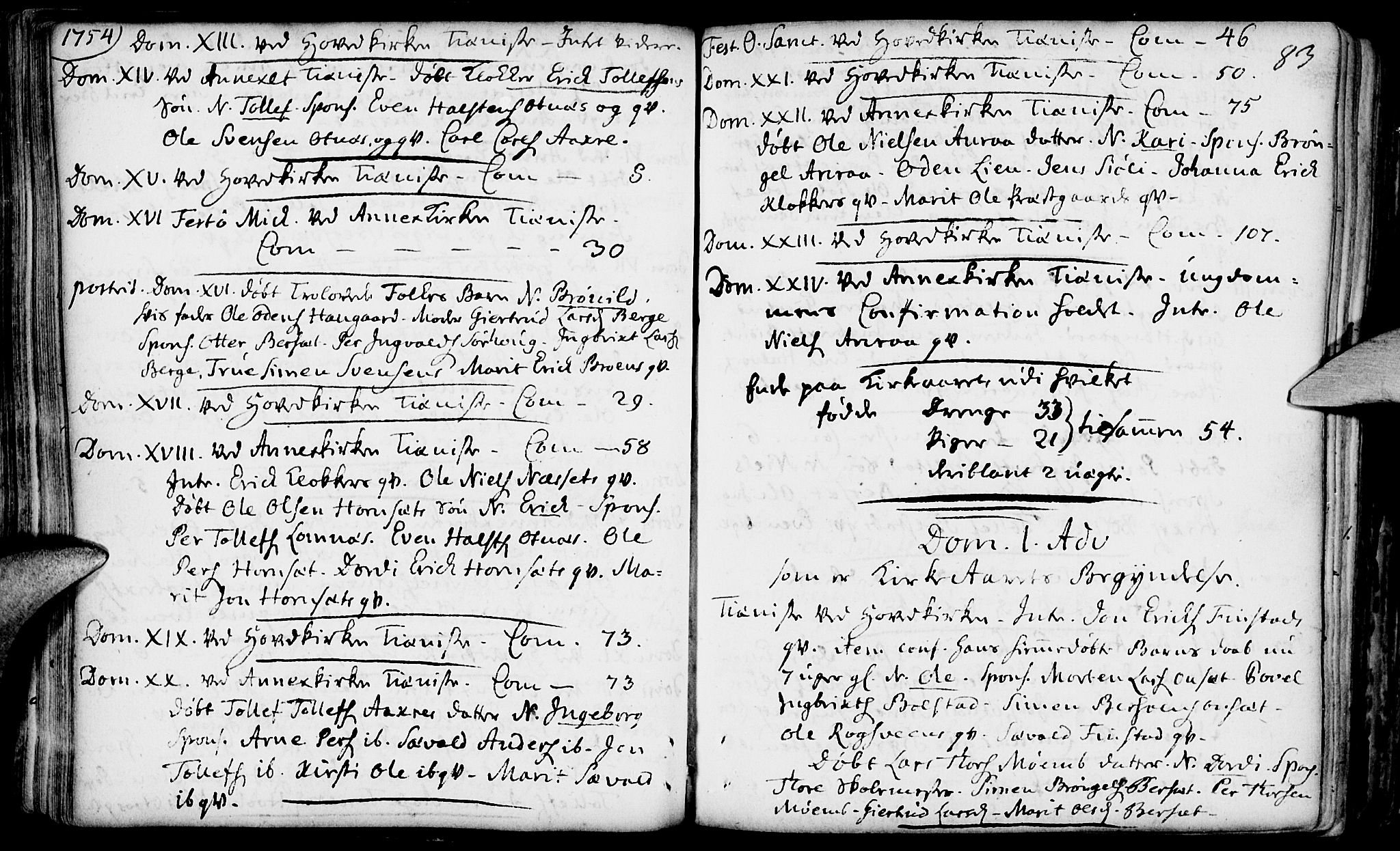 Rendalen prestekontor, AV/SAH-PREST-054/H/Ha/Haa/L0001: Ministerialbok nr. 1, 1733-1787, s. 83