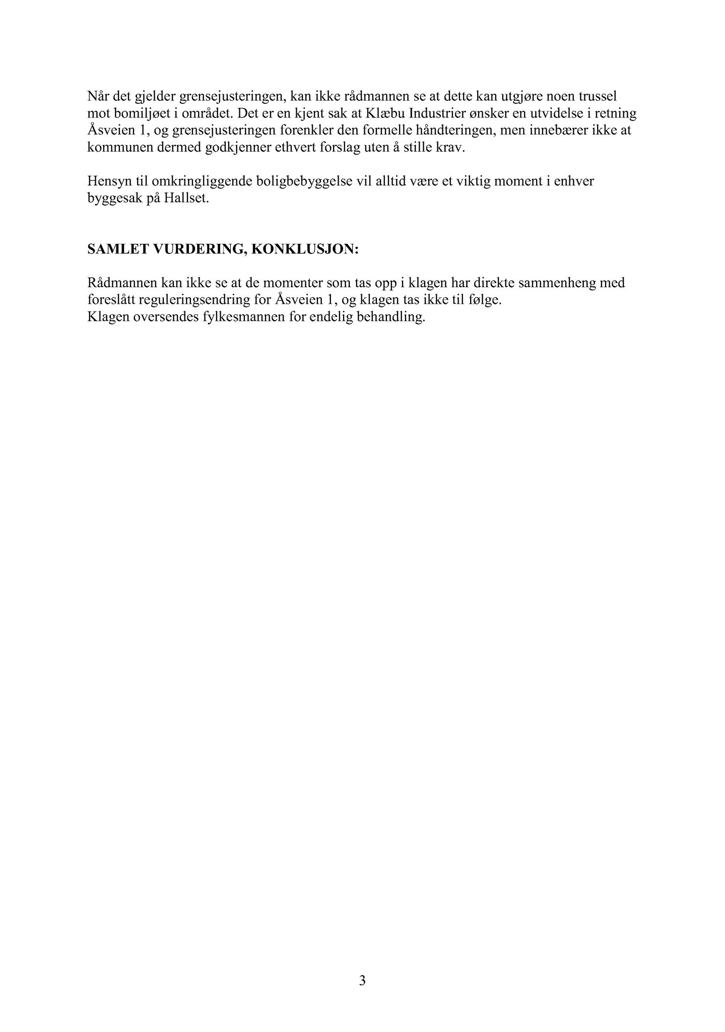 Klæbu Kommune, TRKO/KK/02-FS/L002: Formannsskapet - Møtedokumenter, 2009, s. 662