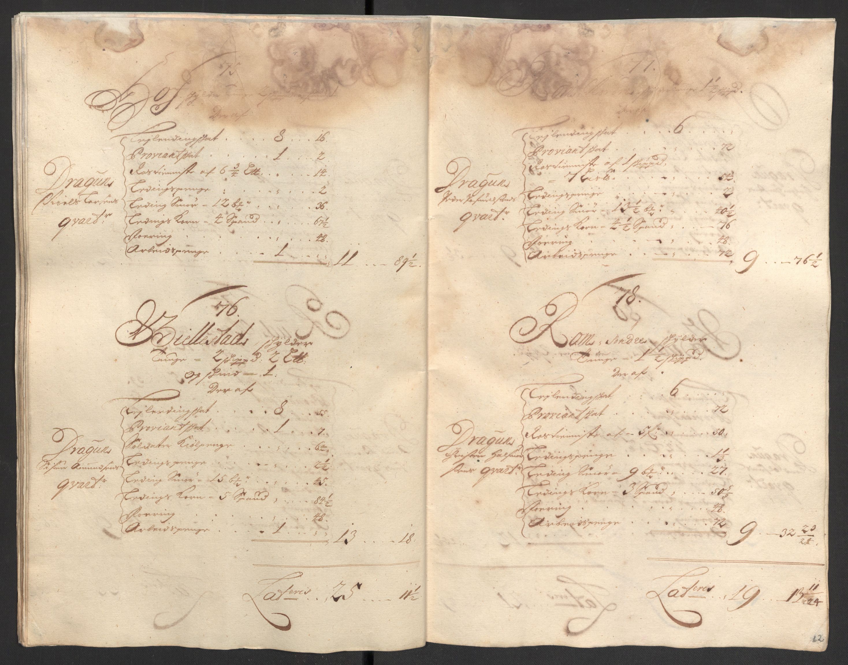 Rentekammeret inntil 1814, Reviderte regnskaper, Fogderegnskap, AV/RA-EA-4092/R07/L0286: Fogderegnskap Rakkestad, Heggen og Frøland, 1696, s. 301