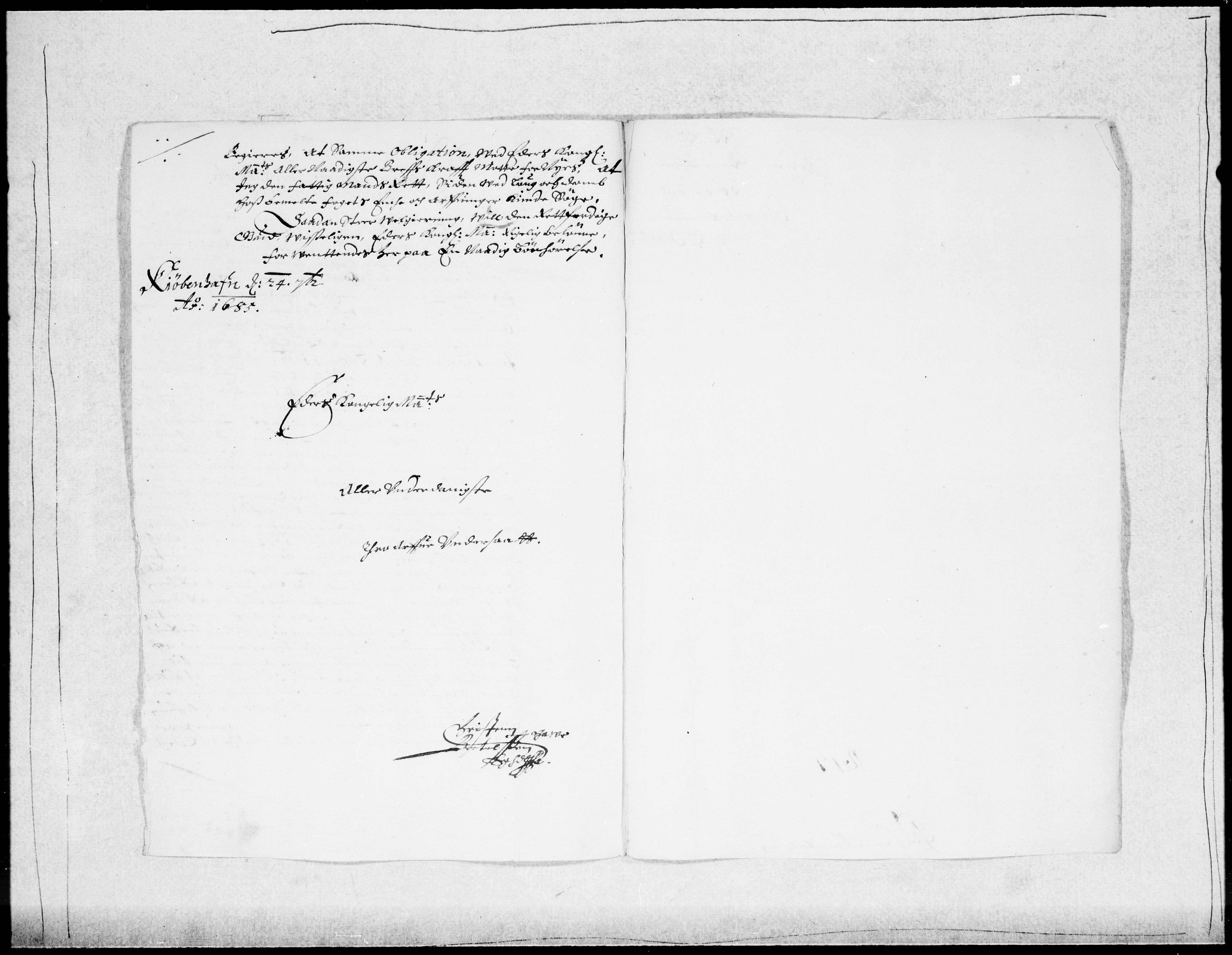 Danske Kanselli 1572-1799, AV/RA-EA-3023/F/Fc/Fcc/Fcca/L0039: Norske innlegg 1572-1799, 1685-1686, s. 90