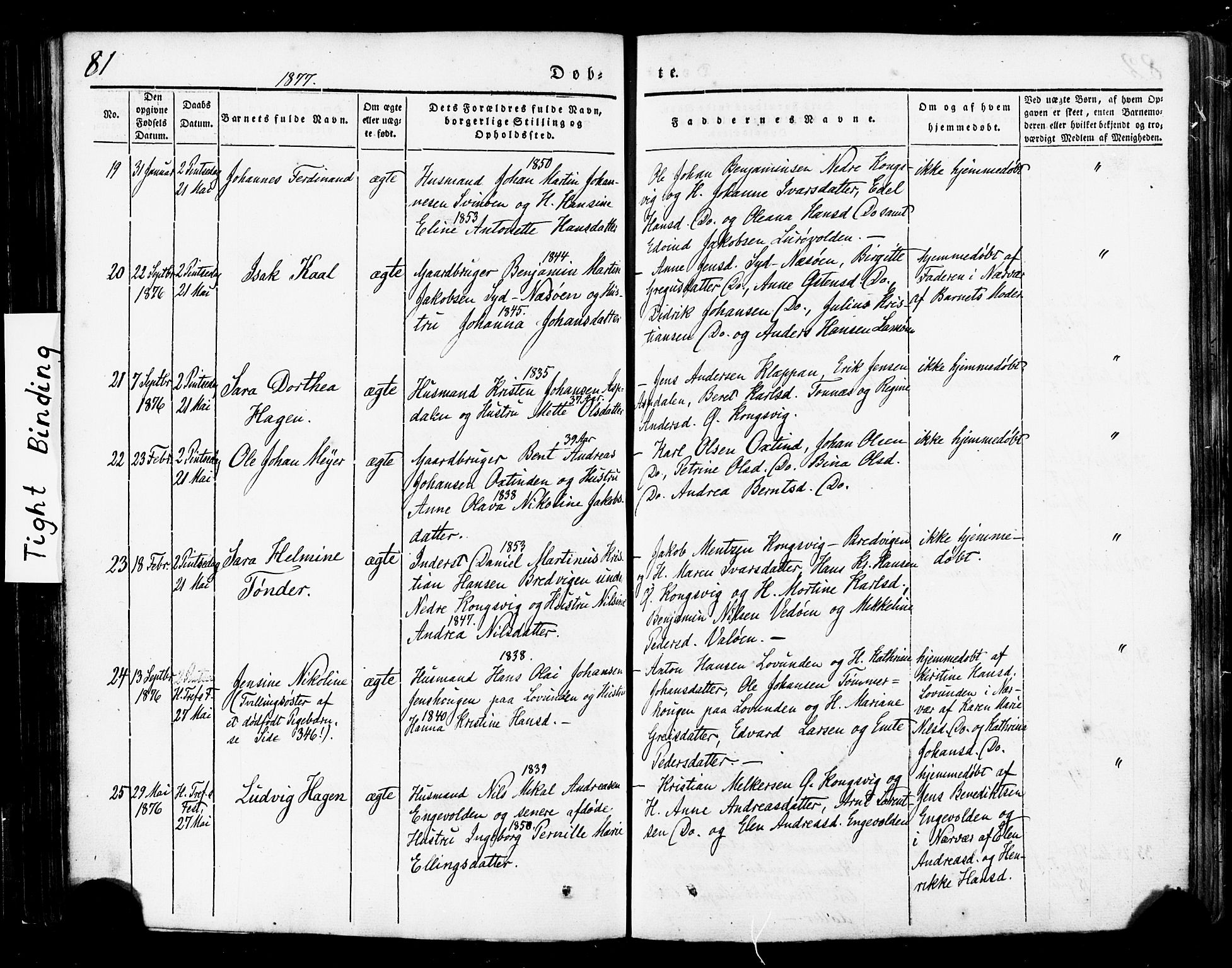 Ministerialprotokoller, klokkerbøker og fødselsregistre - Nordland, AV/SAT-A-1459/839/L0567: Ministerialbok nr. 839A04, 1863-1879, s. 81