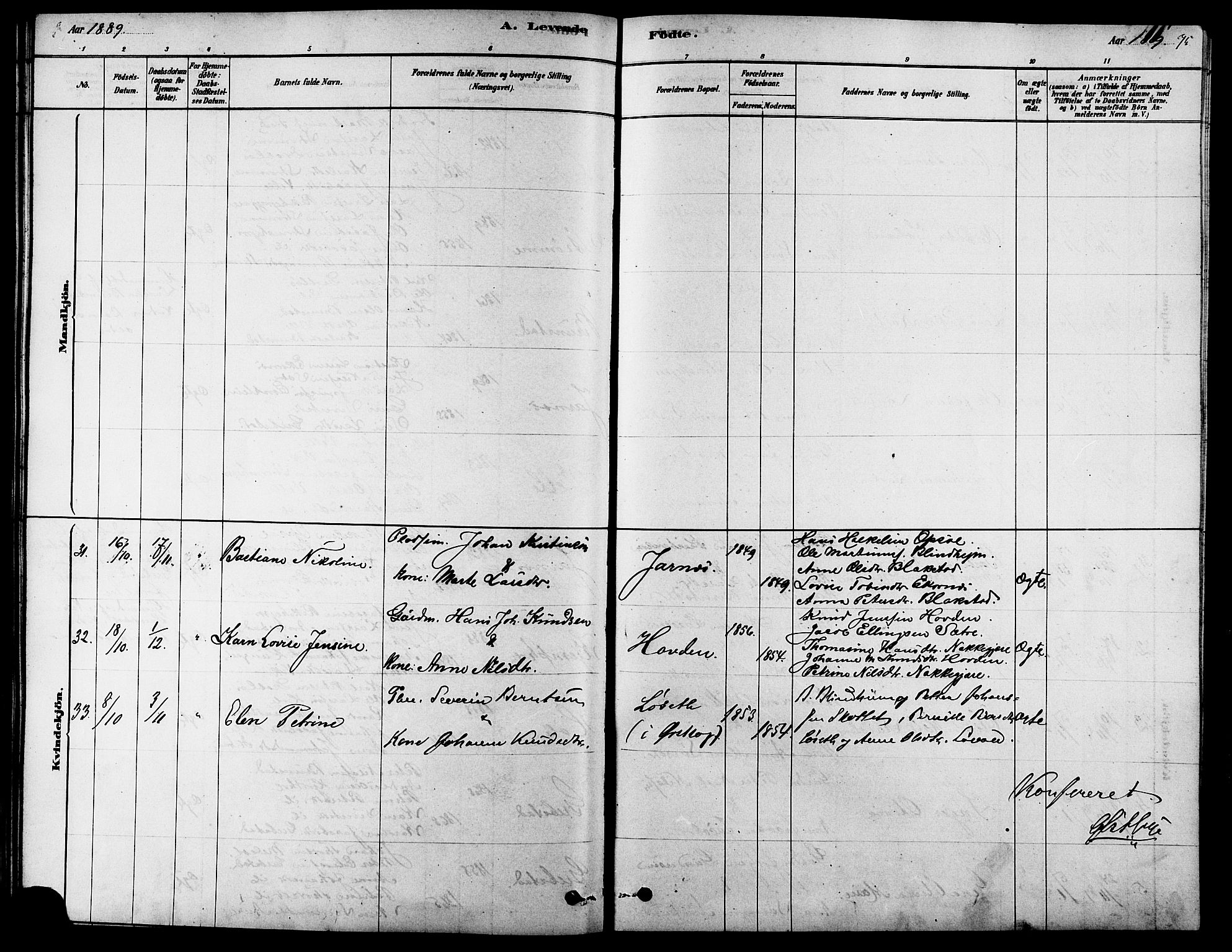 Ministerialprotokoller, klokkerbøker og fødselsregistre - Møre og Romsdal, SAT/A-1454/523/L0339: Klokkerbok nr. 523C02, 1878-1891, s. 75