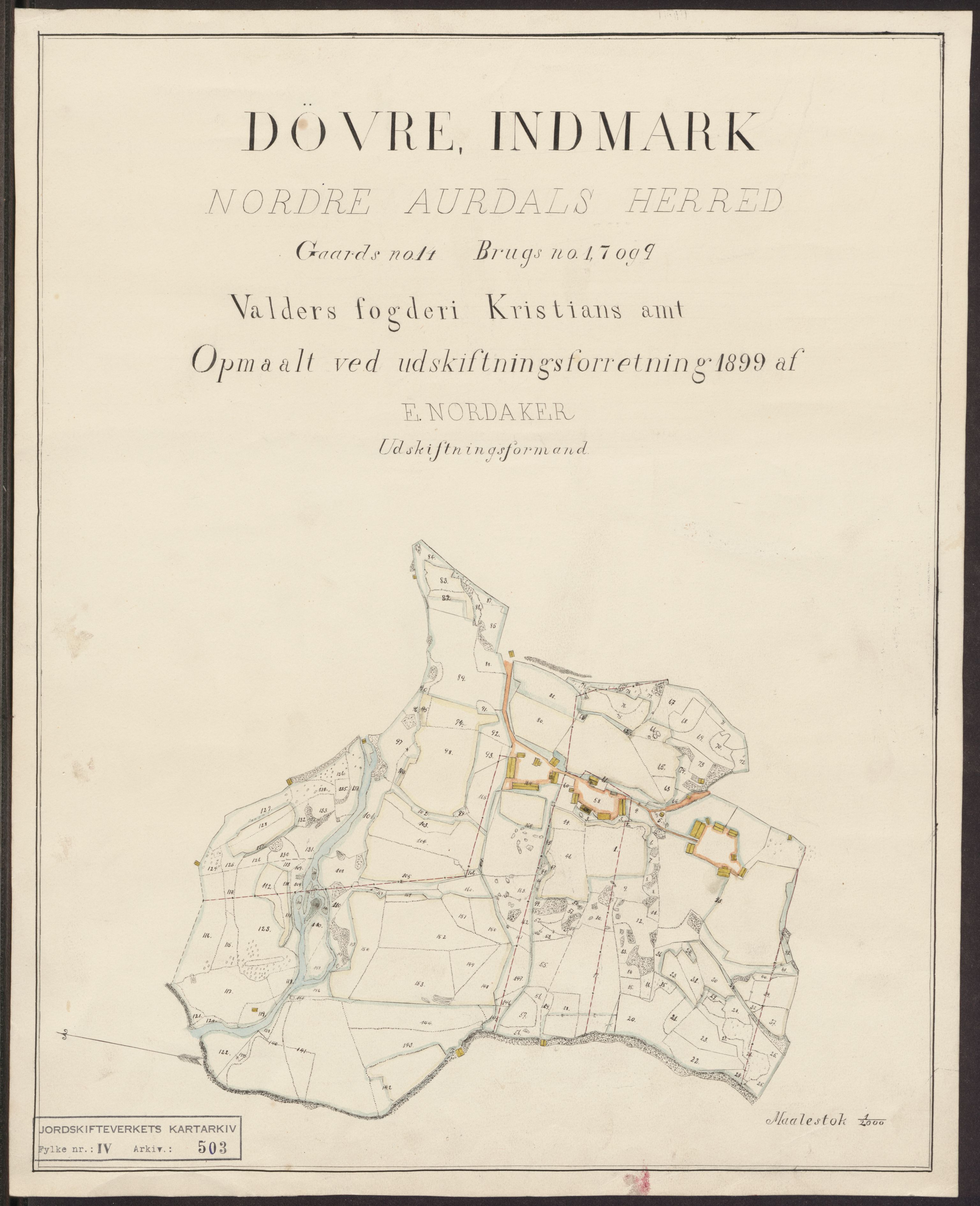Jordskifteverkets kartarkiv, RA/S-3929/T, 1859-1988, s. 602
