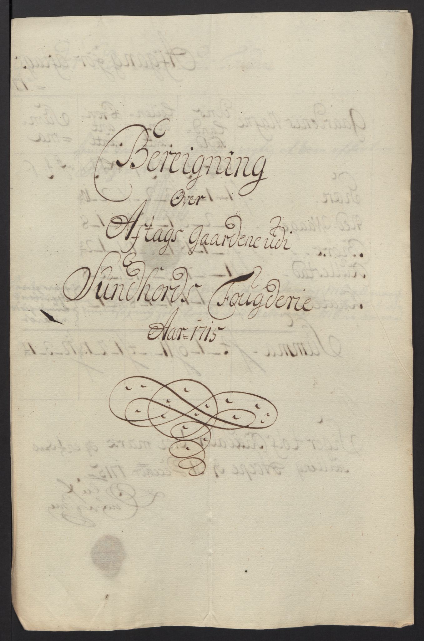 Rentekammeret inntil 1814, Reviderte regnskaper, Fogderegnskap, RA/EA-4092/R48/L2991: Fogderegnskap Sunnhordland og Hardanger, 1715, s. 369