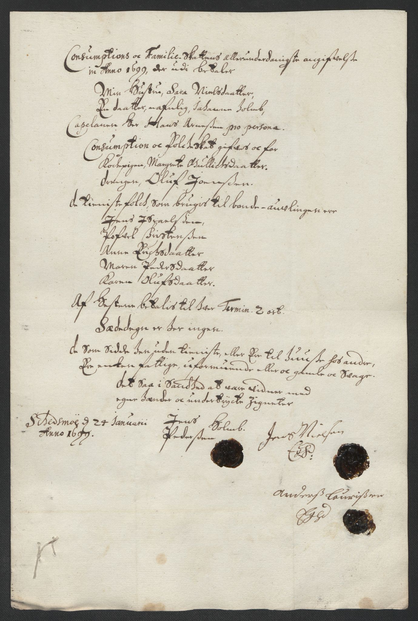 Rentekammeret inntil 1814, Reviderte regnskaper, Fogderegnskap, AV/RA-EA-4092/R11/L0582: Fogderegnskap Nedre Romerike, 1699, s. 166