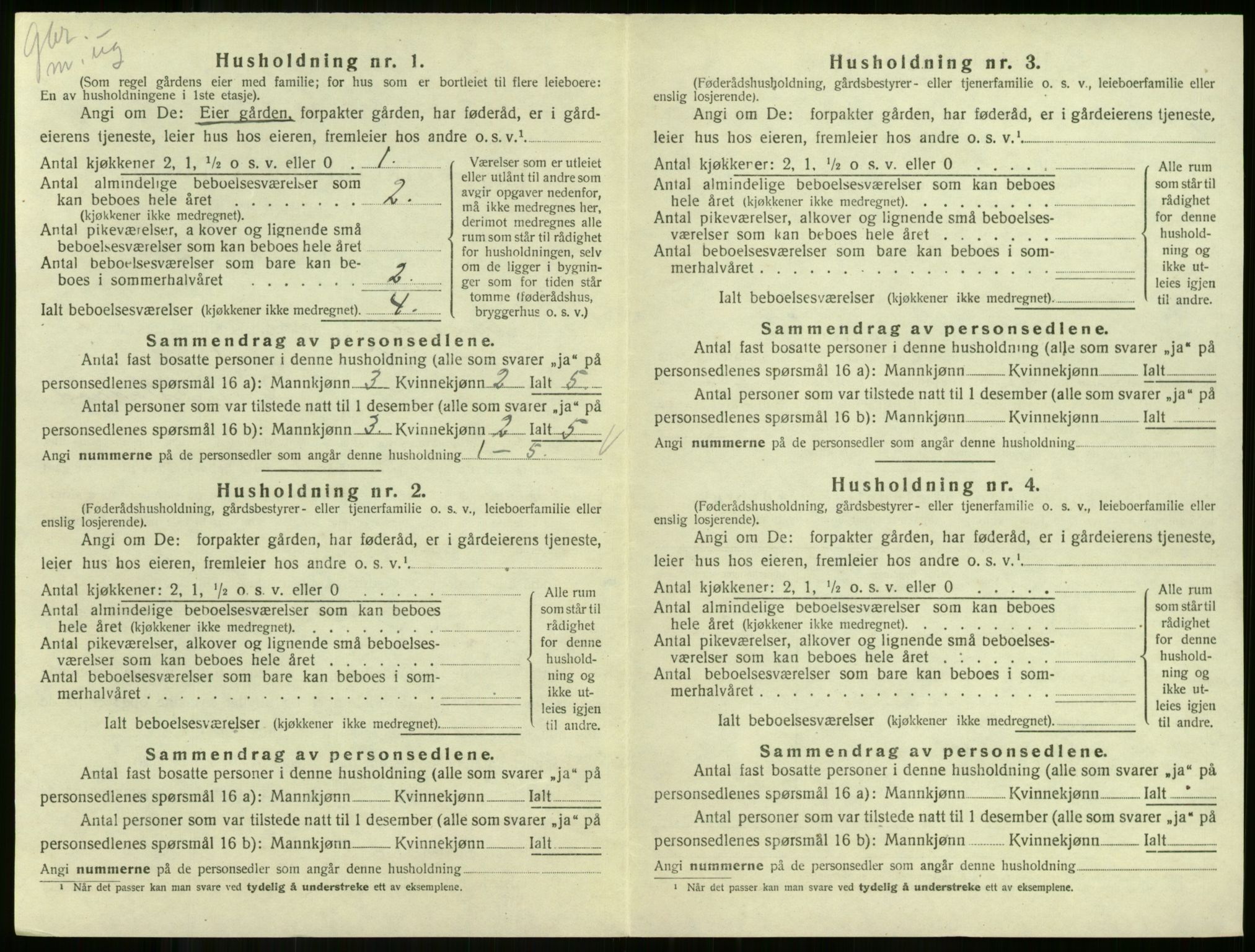 SAKO, Folketelling 1920 for 0719 Andebu herred, 1920, s. 653