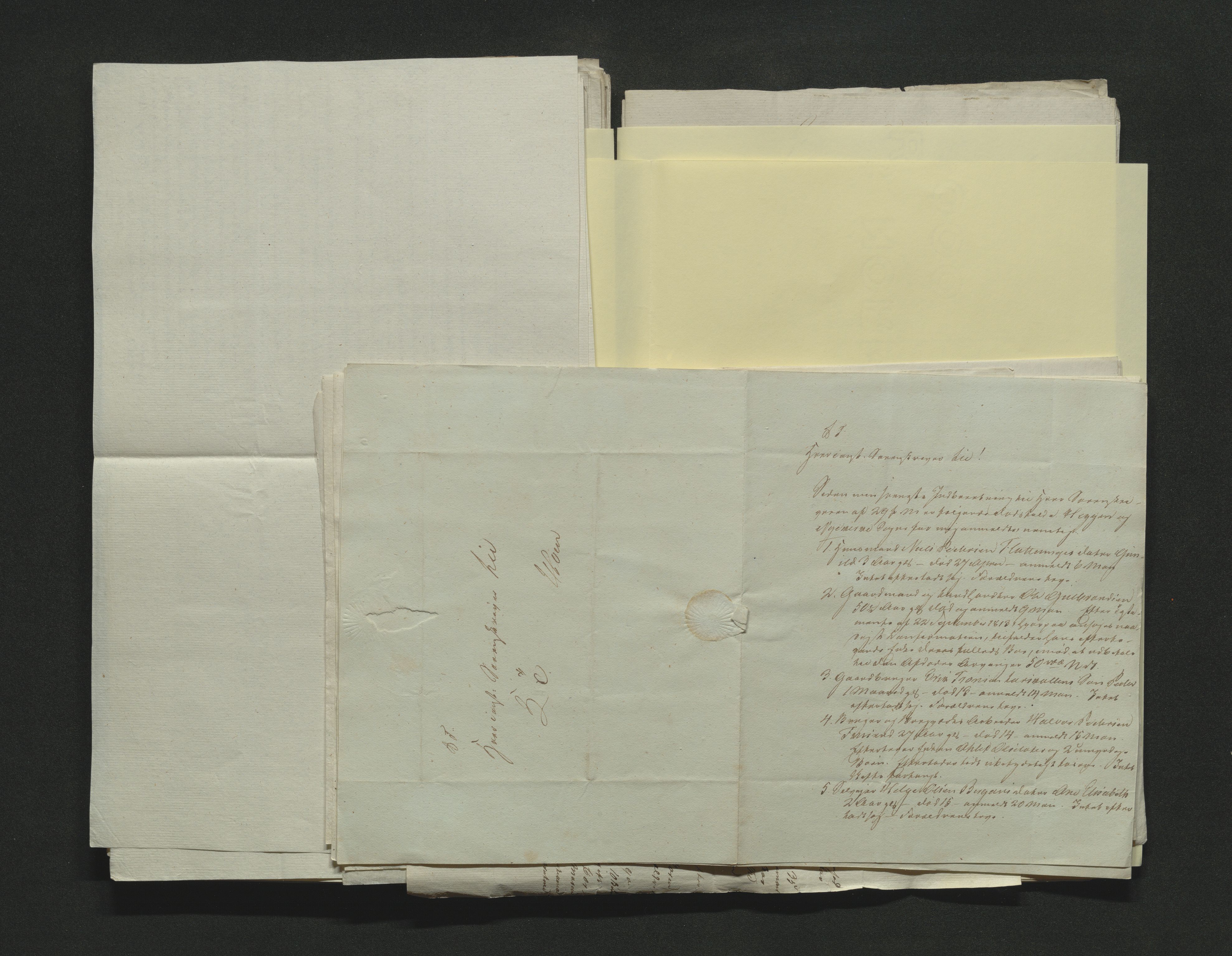 Eiker, Modum og Sigdal sorenskriveri, AV/SAKO-A-123/H/Ha/Hab/L0003: Dødsfallsmeldinger, 1830-1833