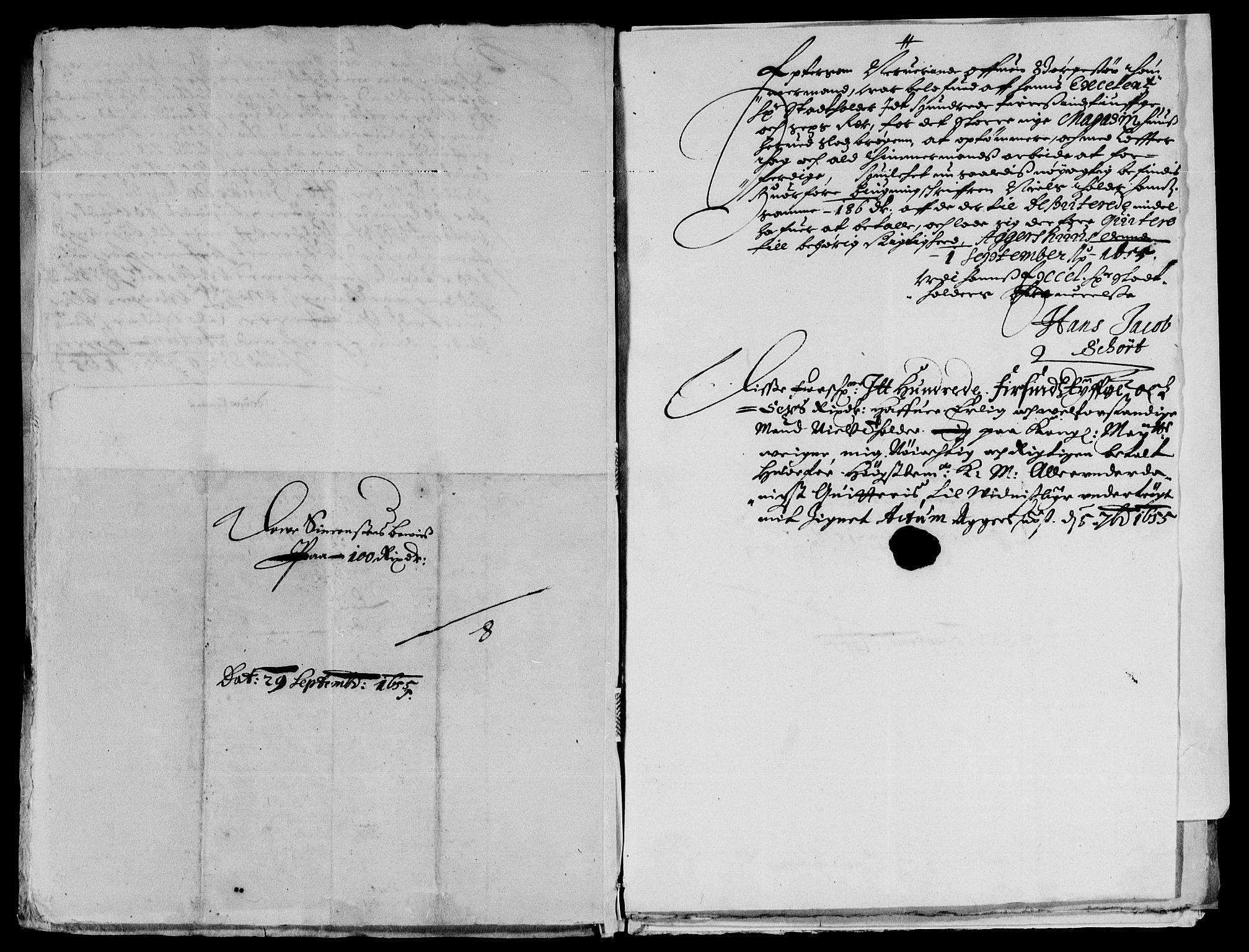 Rentekammeret inntil 1814, Reviderte regnskaper, Lensregnskaper, RA/EA-5023/R/Rb/Rba/L0232: Akershus len, 1652-1656