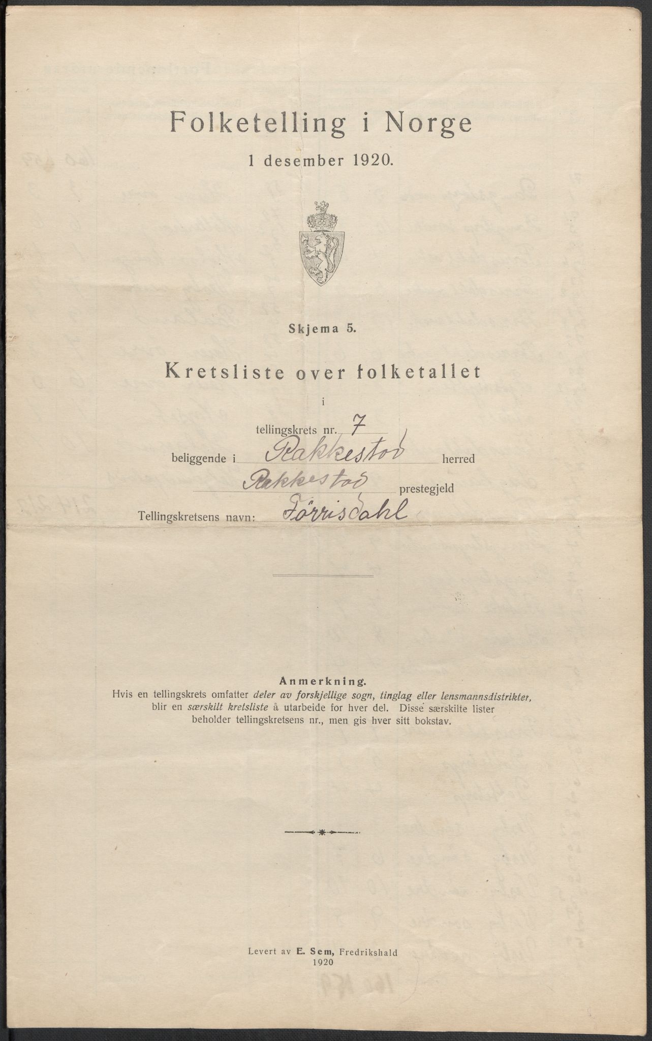 SAO, Folketelling 1920 for 0128 Rakkestad herred, 1920, s. 26