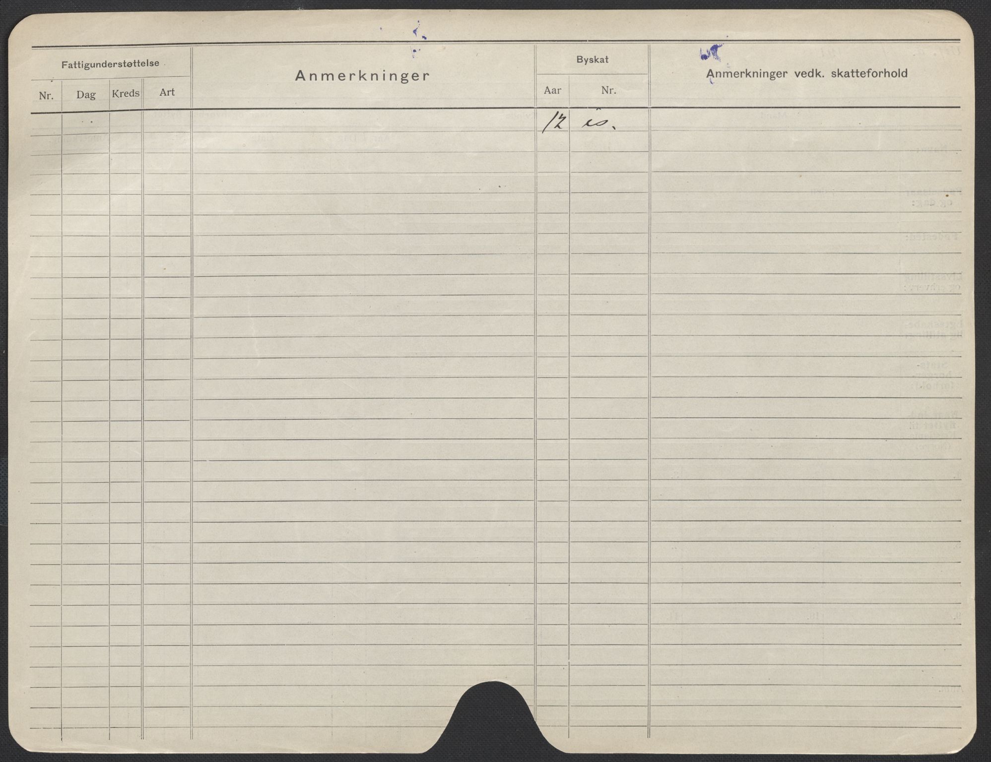 Oslo folkeregister, Registerkort, SAO/A-11715/F/Fa/Fac/L0014: Kvinner, 1906-1914, s. 125b