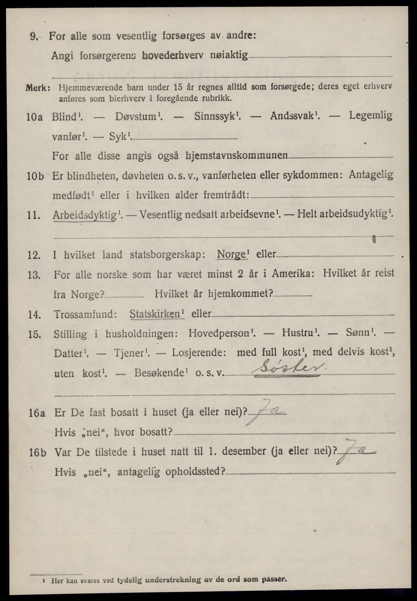 SAT, Folketelling 1920 for 1517 Hareid herred, 1920, s. 3188