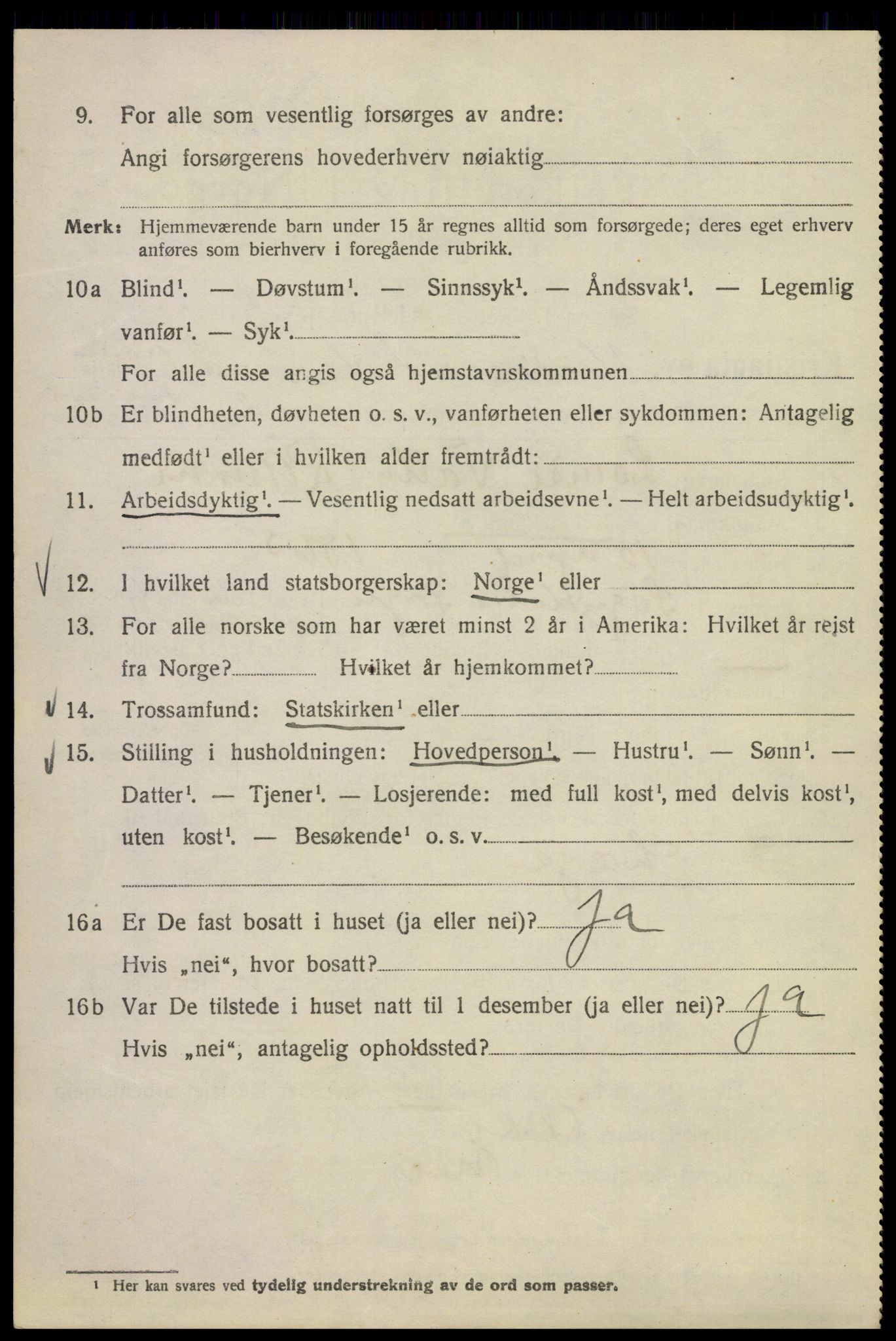 SAO, Folketelling 1920 for 0301 Kristiania kjøpstad, 1920, s. 618082