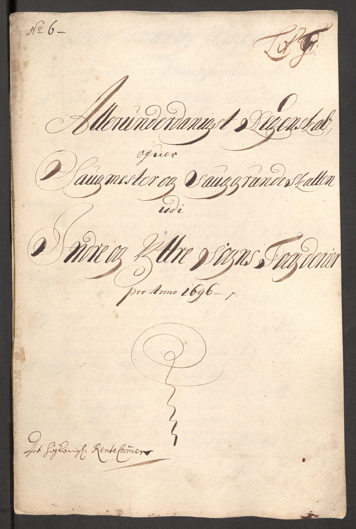 Rentekammeret inntil 1814, Reviderte regnskaper, Fogderegnskap, RA/EA-4092/R52/L3309: Fogderegnskap Sogn, 1696-1697, s. 167
