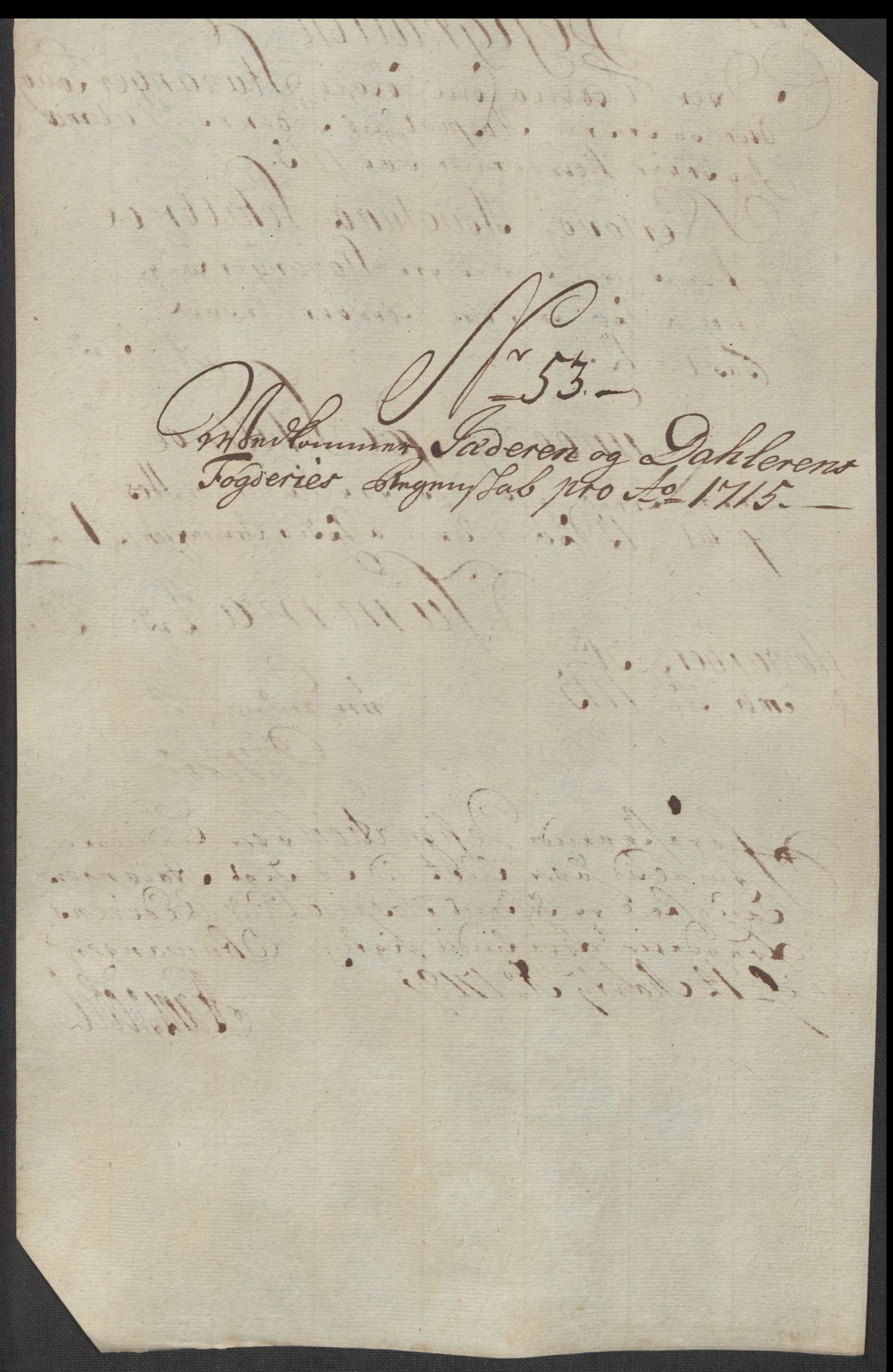 Rentekammeret inntil 1814, Reviderte regnskaper, Fogderegnskap, AV/RA-EA-4092/R46/L2740: Fogderegnskap Jæren og Dalane, 1715-1716, s. 195