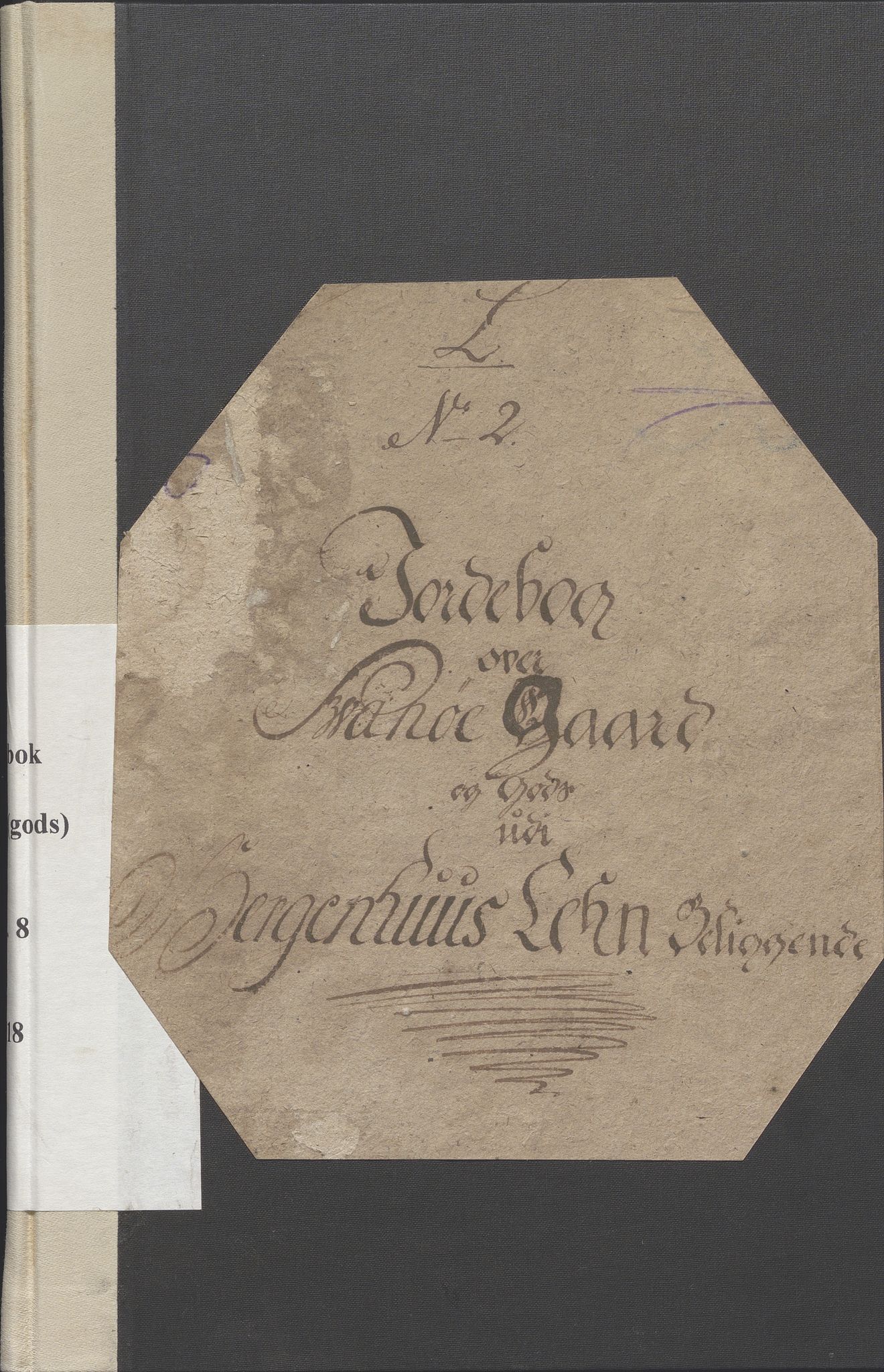 Sunnfjord og Nordfjord futedøme , AV/SAB-A-100029/E/L0713: Jordebok Svanøy gods 8 (2), 1718