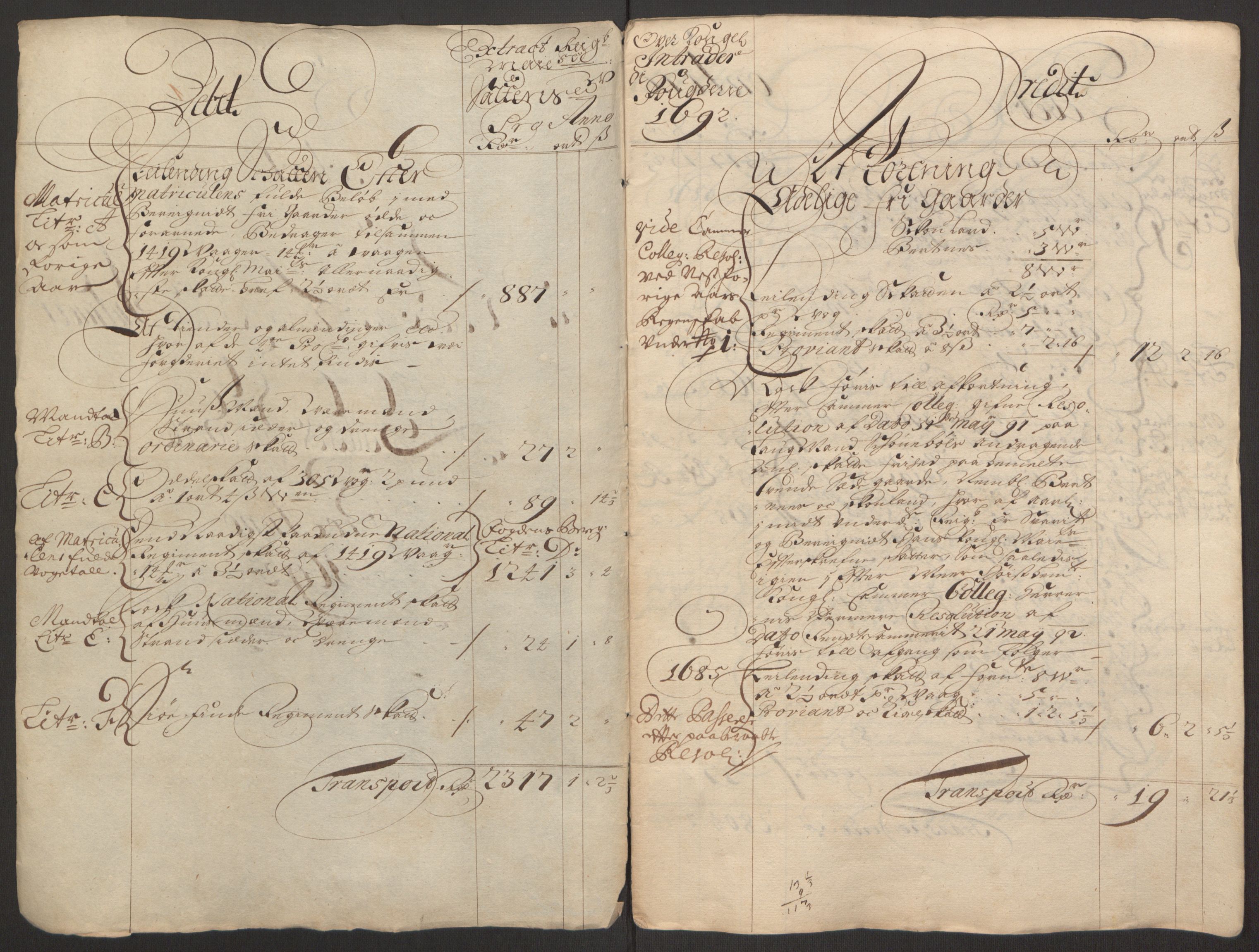 Rentekammeret inntil 1814, Reviderte regnskaper, Fogderegnskap, RA/EA-4092/R66/L4577: Fogderegnskap Salten, 1691-1693, s. 130