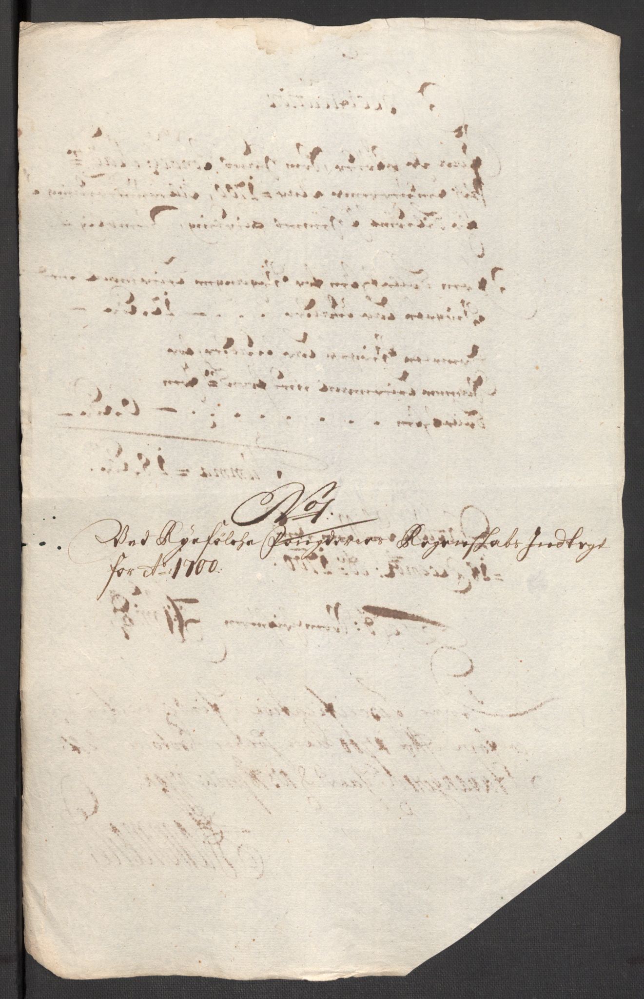 Rentekammeret inntil 1814, Reviderte regnskaper, Fogderegnskap, RA/EA-4092/R47/L2858: Fogderegnskap Ryfylke, 1697-1700, s. 353