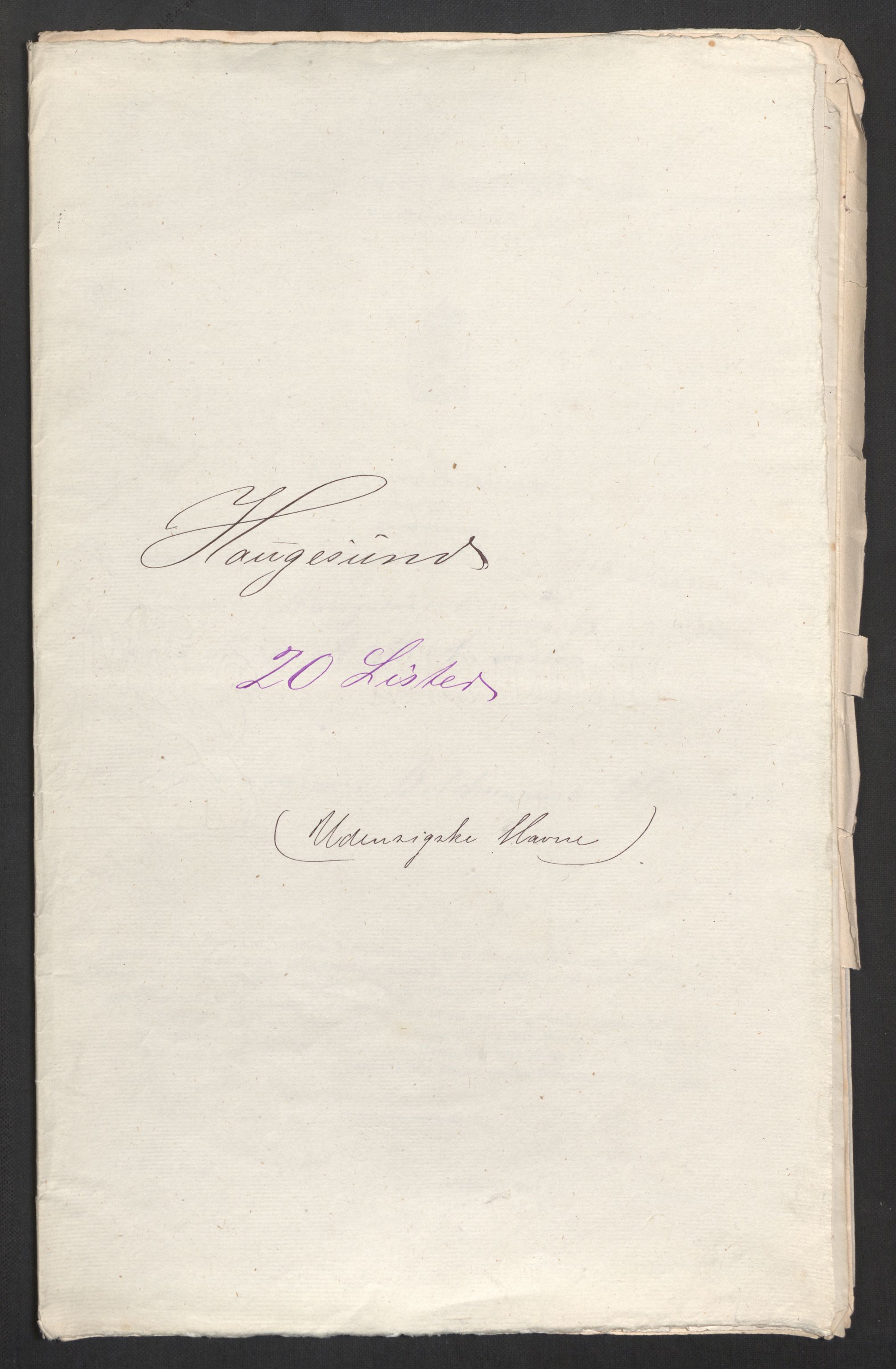 RA, Folketelling 1875, skipslister: Skip i utenrikske havner, hjemmehørende i 1) byer og ladesteder, Grimstad - Tromsø, 2) landdistrikter, 1875, s. 768