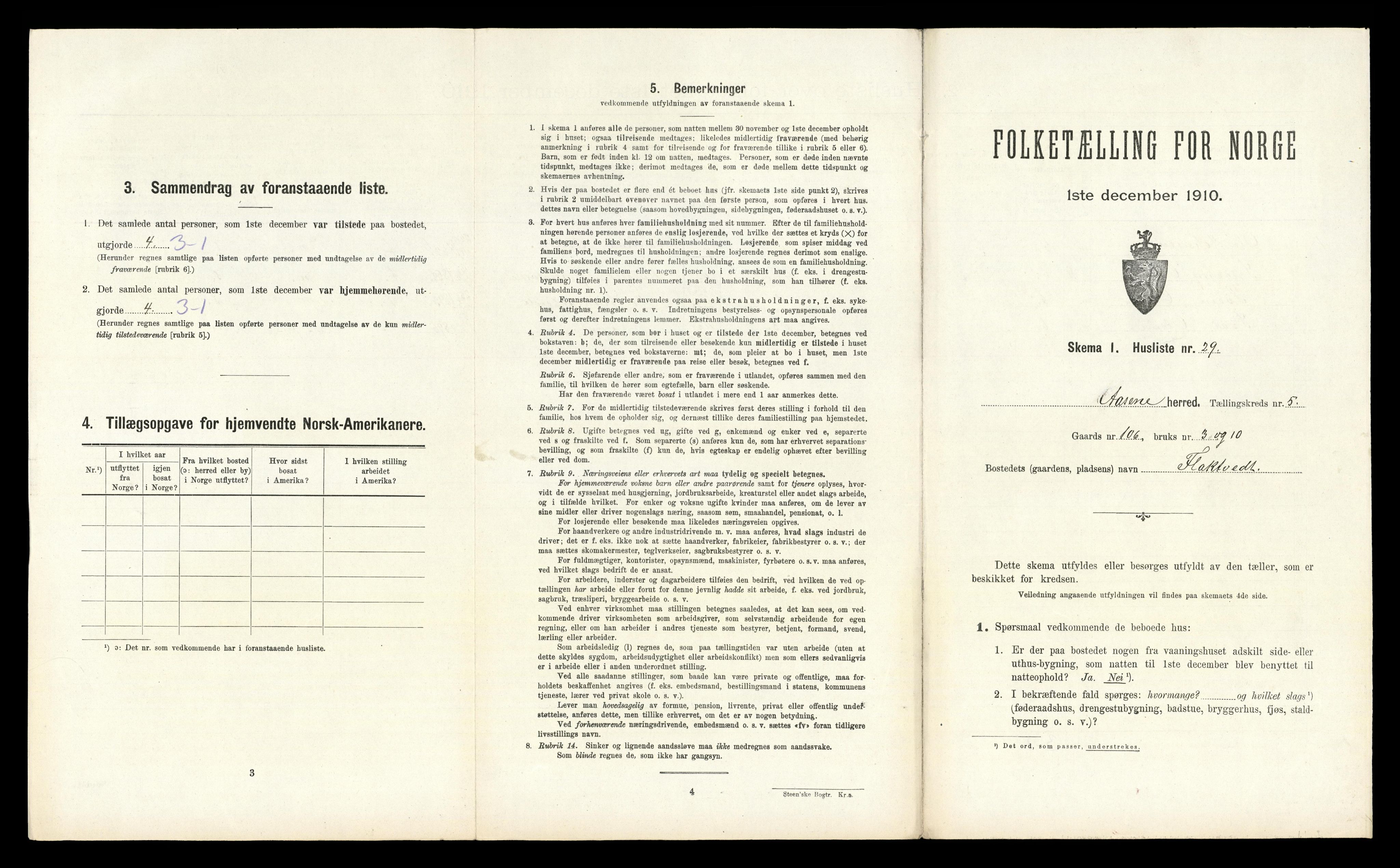 RA, Folketelling 1910 for 1255 Åsane herred, 1910, s. 303