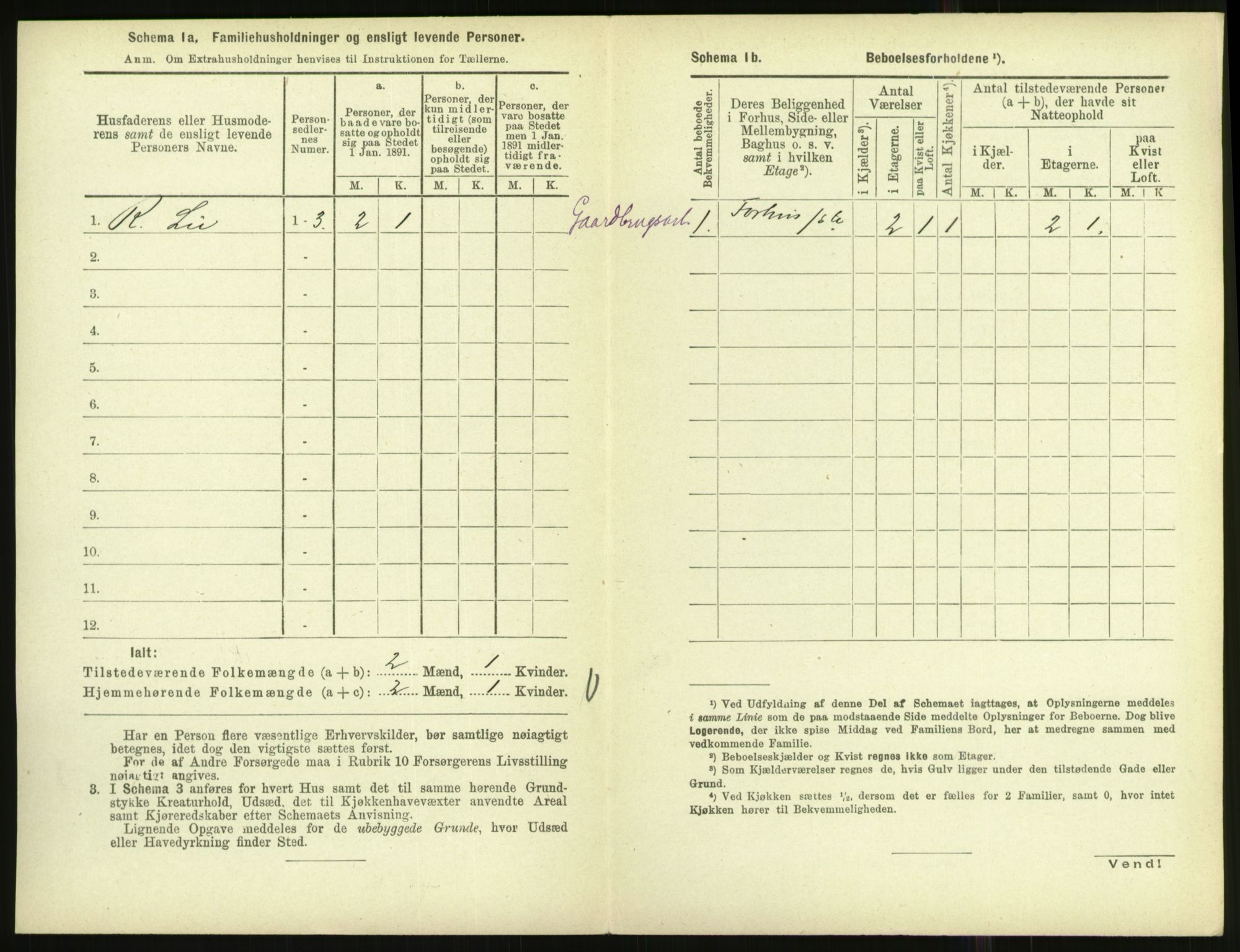 RA, Folketelling 1891 for 1002 Mandal ladested, 1891, s. 1222