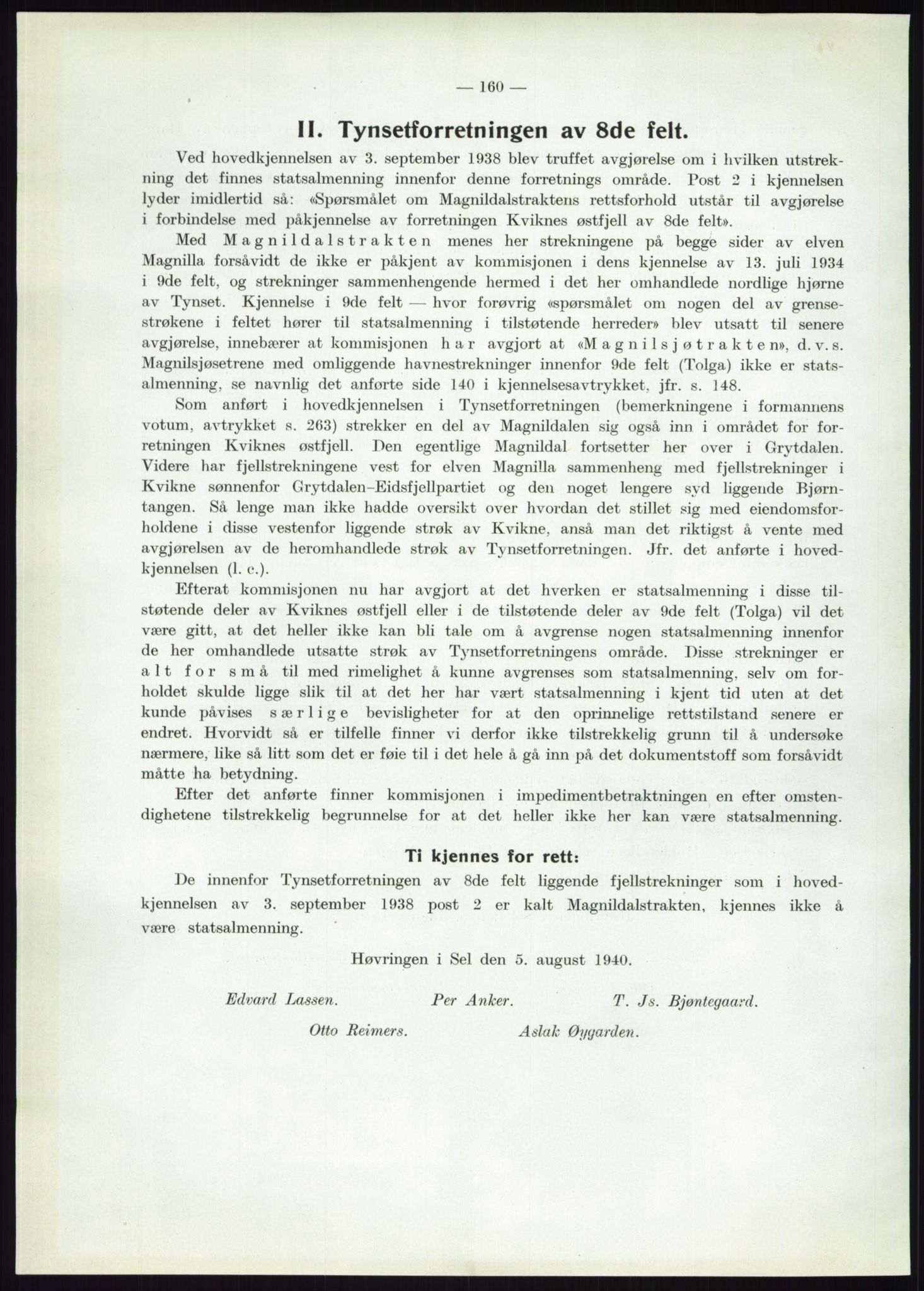 Høyfjellskommisjonen, AV/RA-S-1546/X/Xa/L0001: Nr. 1-33, 1909-1953, s. 4258