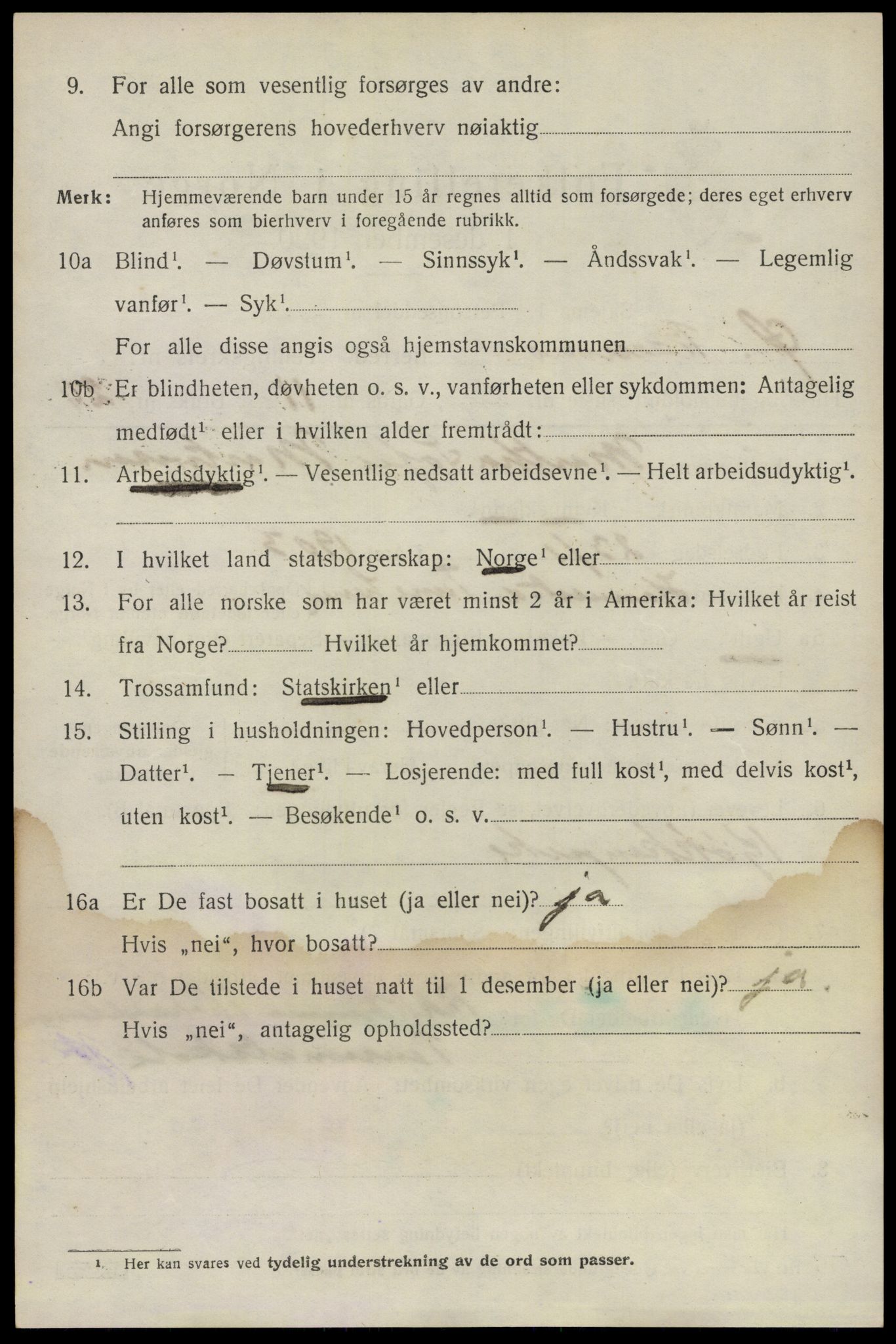 SAO, Folketelling 1920 for 0219 Bærum herred, 1920, s. 21015