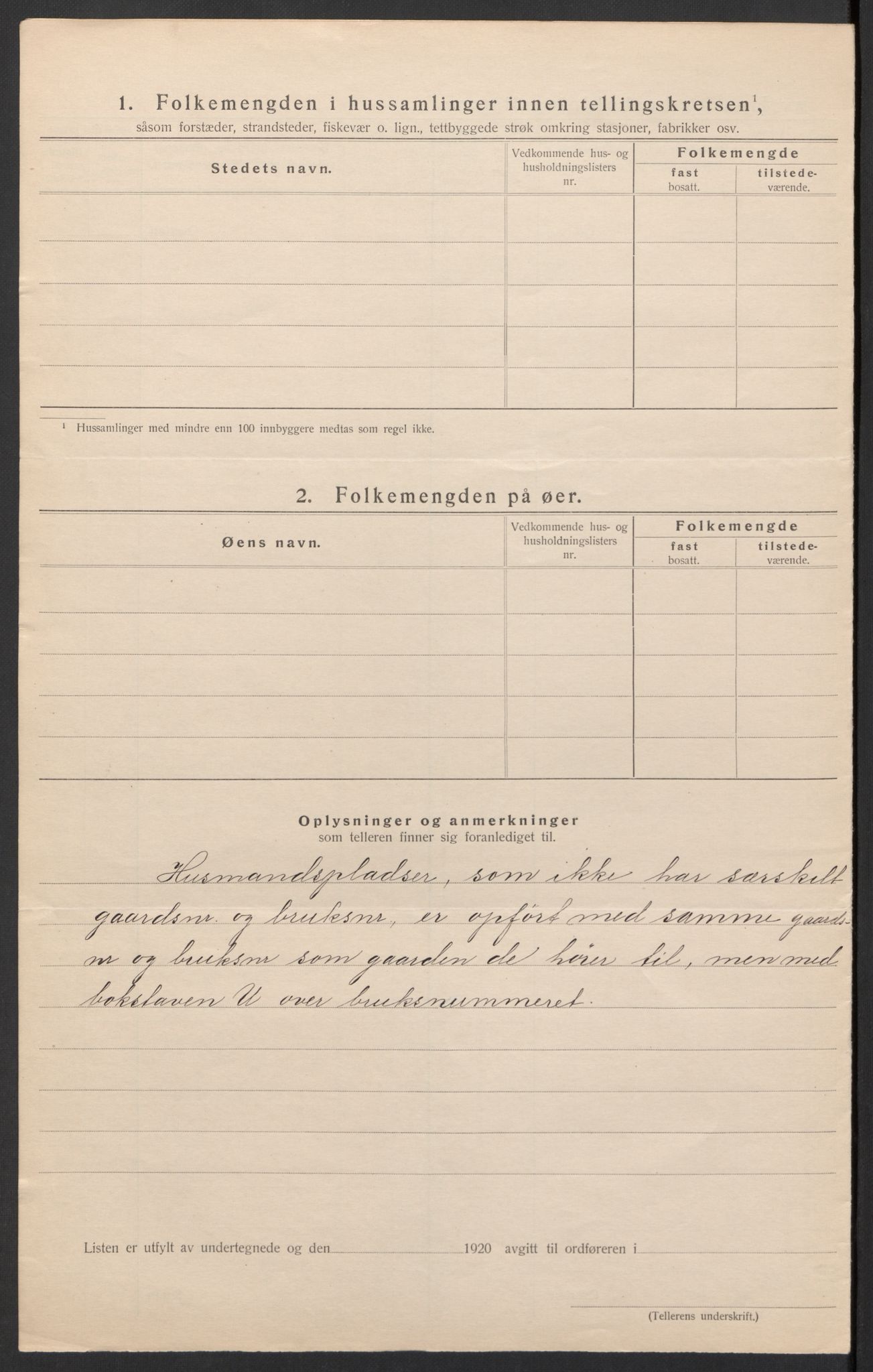 SAH, Folketelling 1920 for 0538 Nordre Land herred, 1920, s. 25