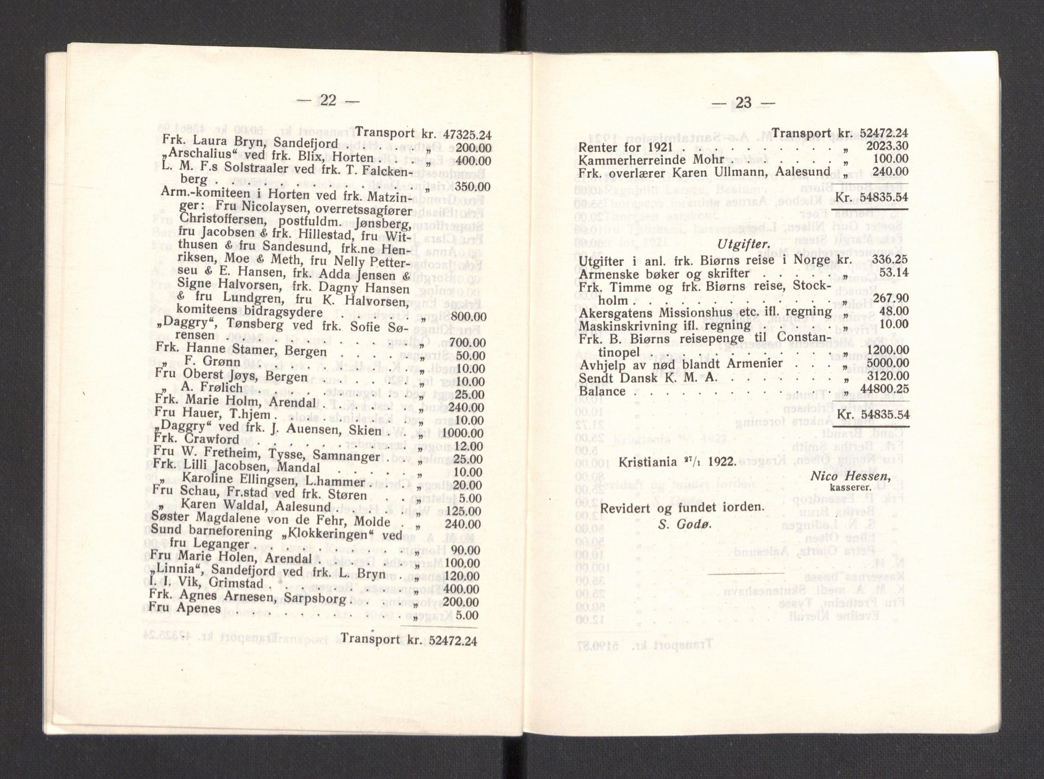 Kvinnelige Misjonsarbeidere, AV/RA-PA-0699/F/Fa/L0001/0008: -- / Trykte beretninger. 10-, 20, 25, og 30-årsjubileum, 1902-1932