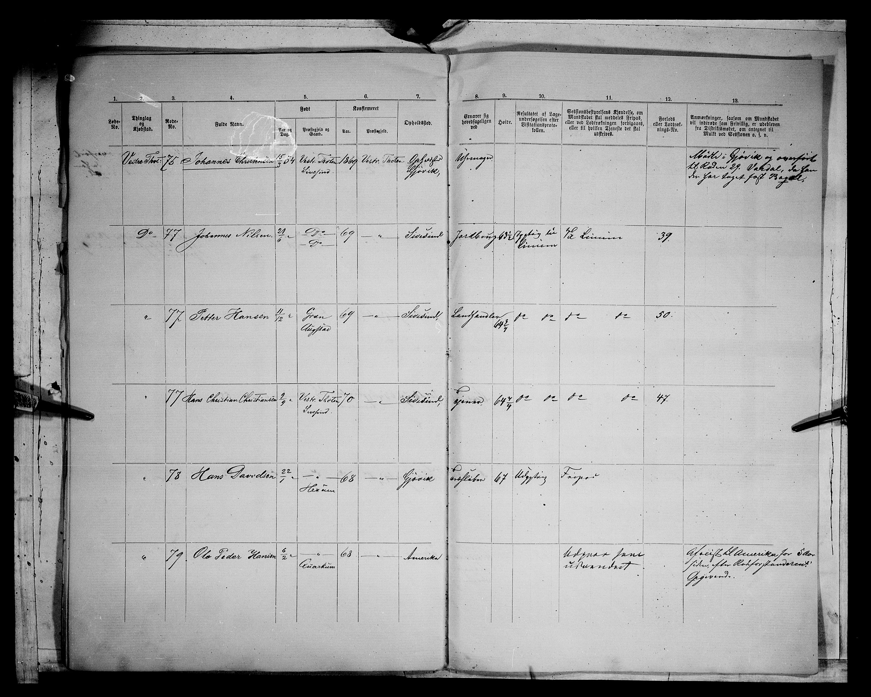 Fylkesmannen i Oppland, AV/SAH-FYO-002/1/K/Kg/L1168: Østre og Vestre Toten, 1871-1879, s. 7935