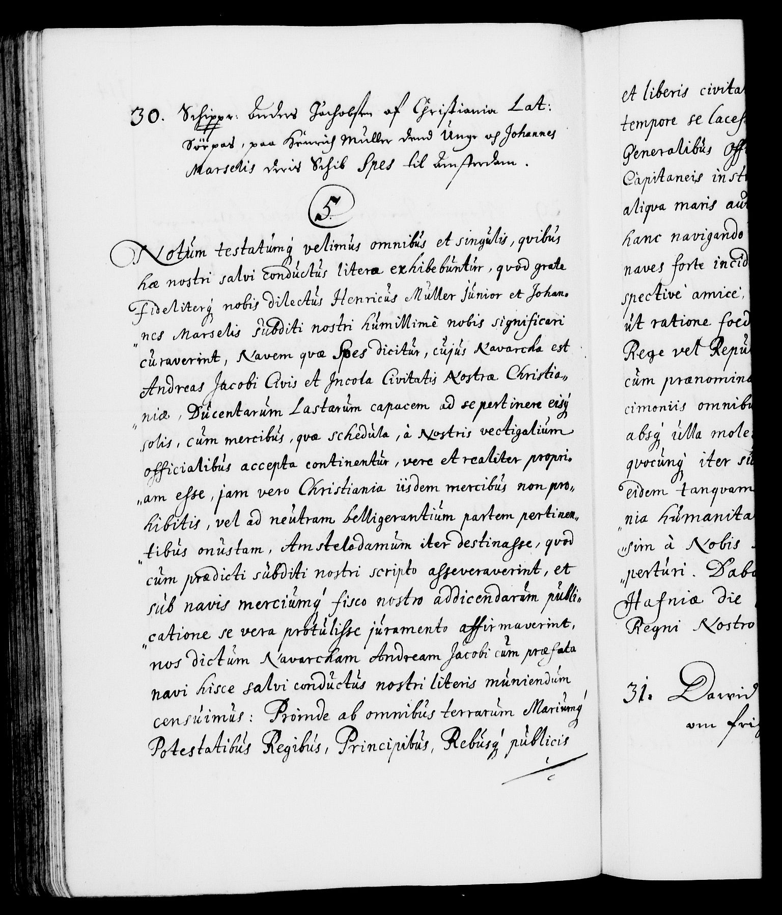 Danske Kanselli 1572-1799, RA/EA-3023/F/Fc/Fca/Fcaa/L0012: Norske registre (mikrofilm), 1674-1680, s. 114b