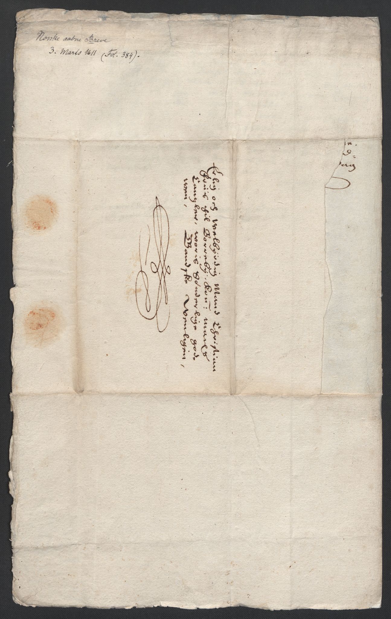 Danske Kanselli 1572-1799, AV/RA-EA-3023/F/Fc/Fcc/Fcca/L0001: Norske innlegg 1572-1799, 1574-1612, s. 174