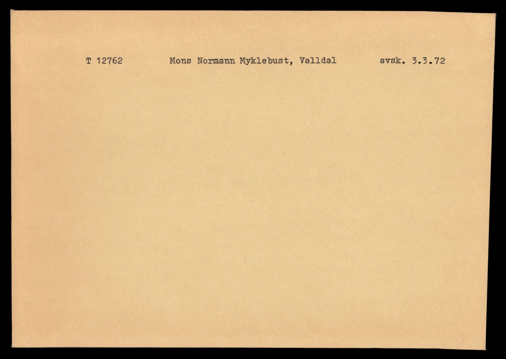 Møre og Romsdal vegkontor - Ålesund trafikkstasjon, AV/SAT-A-4099/F/Fe/L0035: Registreringskort for kjøretøy T 12653 - T 12829, 1927-1998, s. 2592