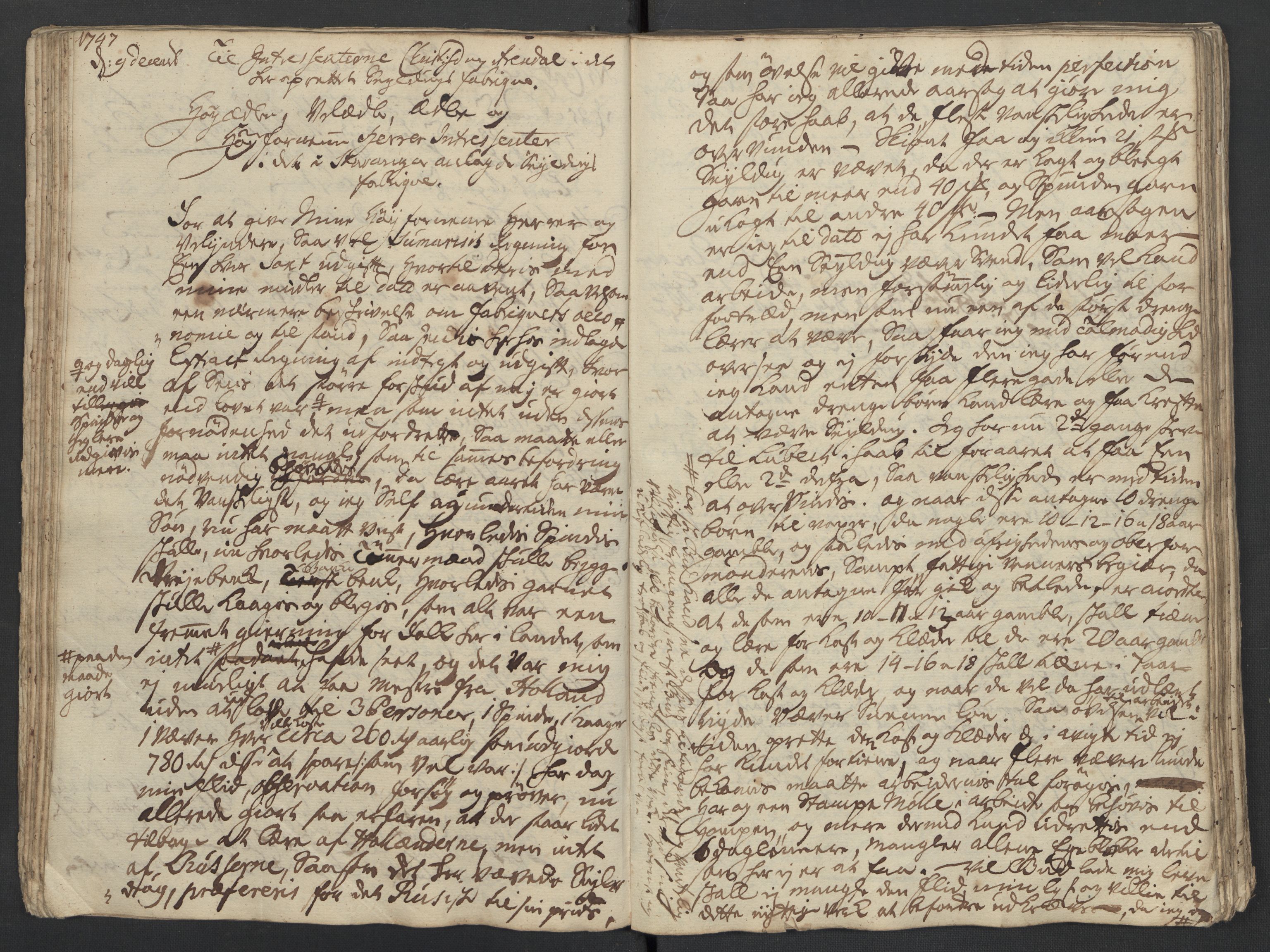 Pa 0119 - Smith, Lauritz Andersen og Lauritz Lauritzen, SAST/A-100231/O/L0001: Kopibøker m.m., 1746-1755, s. 55