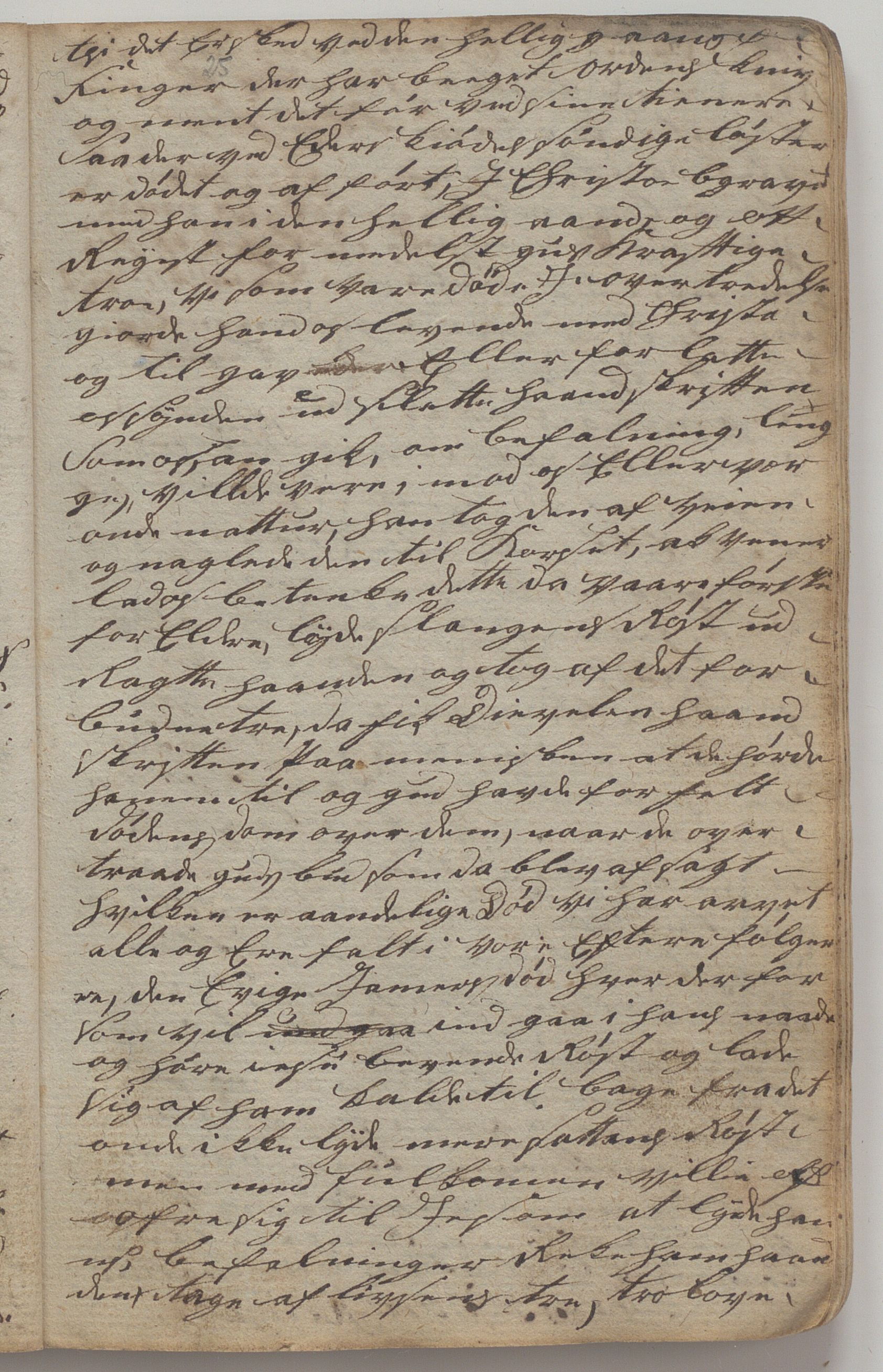 Heggtveitsamlingen, TMF/A-1007/H/L0045/0005: Brev, kopibøker, biografiske opptegnelser etc. / "Bøasæter", 1800-1820, s. 25