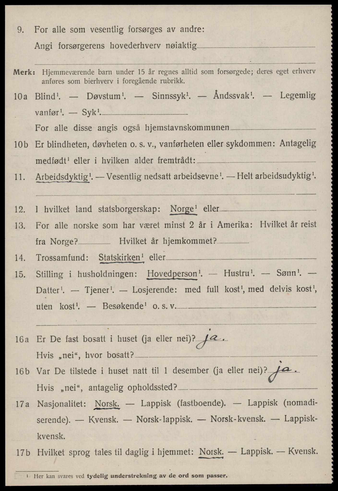 SAT, Folketelling 1920 for 1622 Agdenes herred, 1920, s. 2468