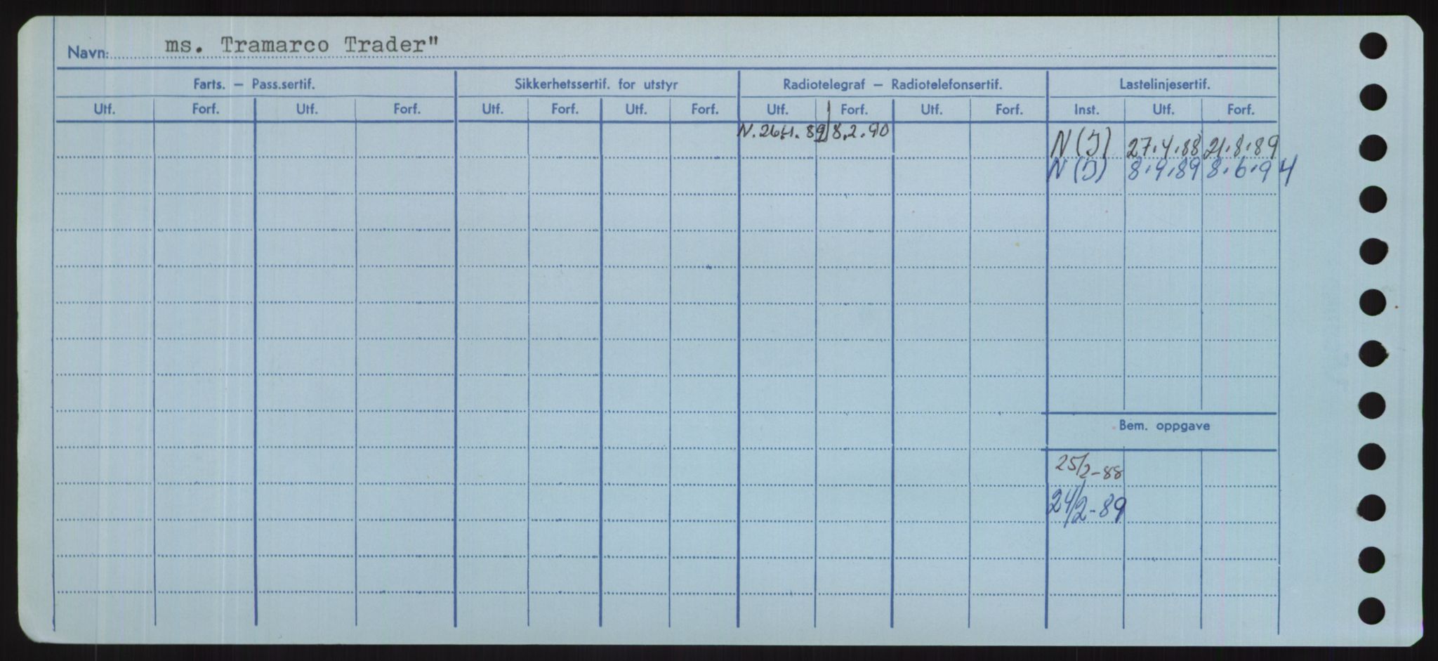 Sjøfartsdirektoratet med forløpere, Skipsmålingen, RA/S-1627/H/Hd/L0039: Fartøy, Ti-Tø, s. 490