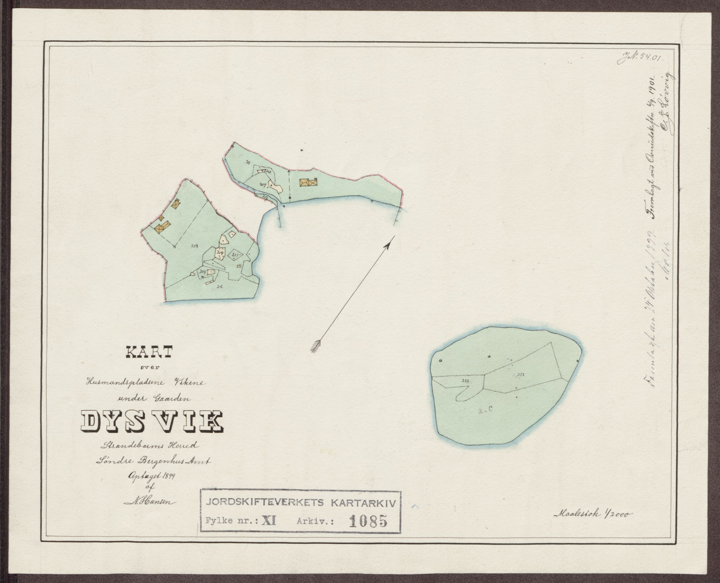 Jordskifteverkets kartarkiv, AV/RA-S-3929/T, 1859-1988, s. 1231