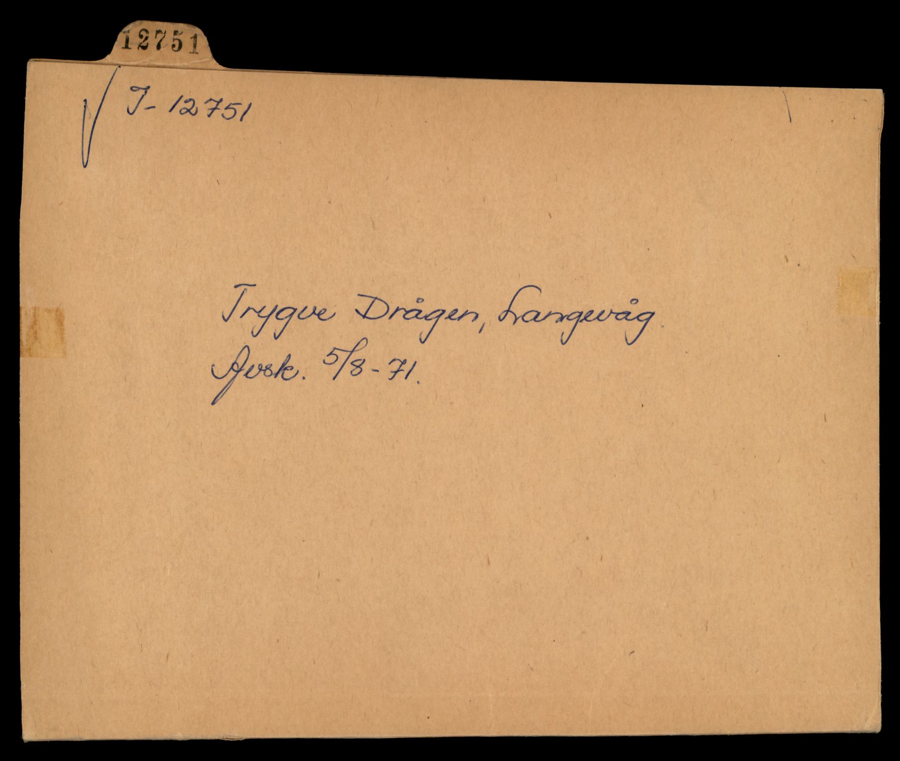 Møre og Romsdal vegkontor - Ålesund trafikkstasjon, AV/SAT-A-4099/F/Fe/L0035: Registreringskort for kjøretøy T 12653 - T 12829, 1927-1998, s. 1862