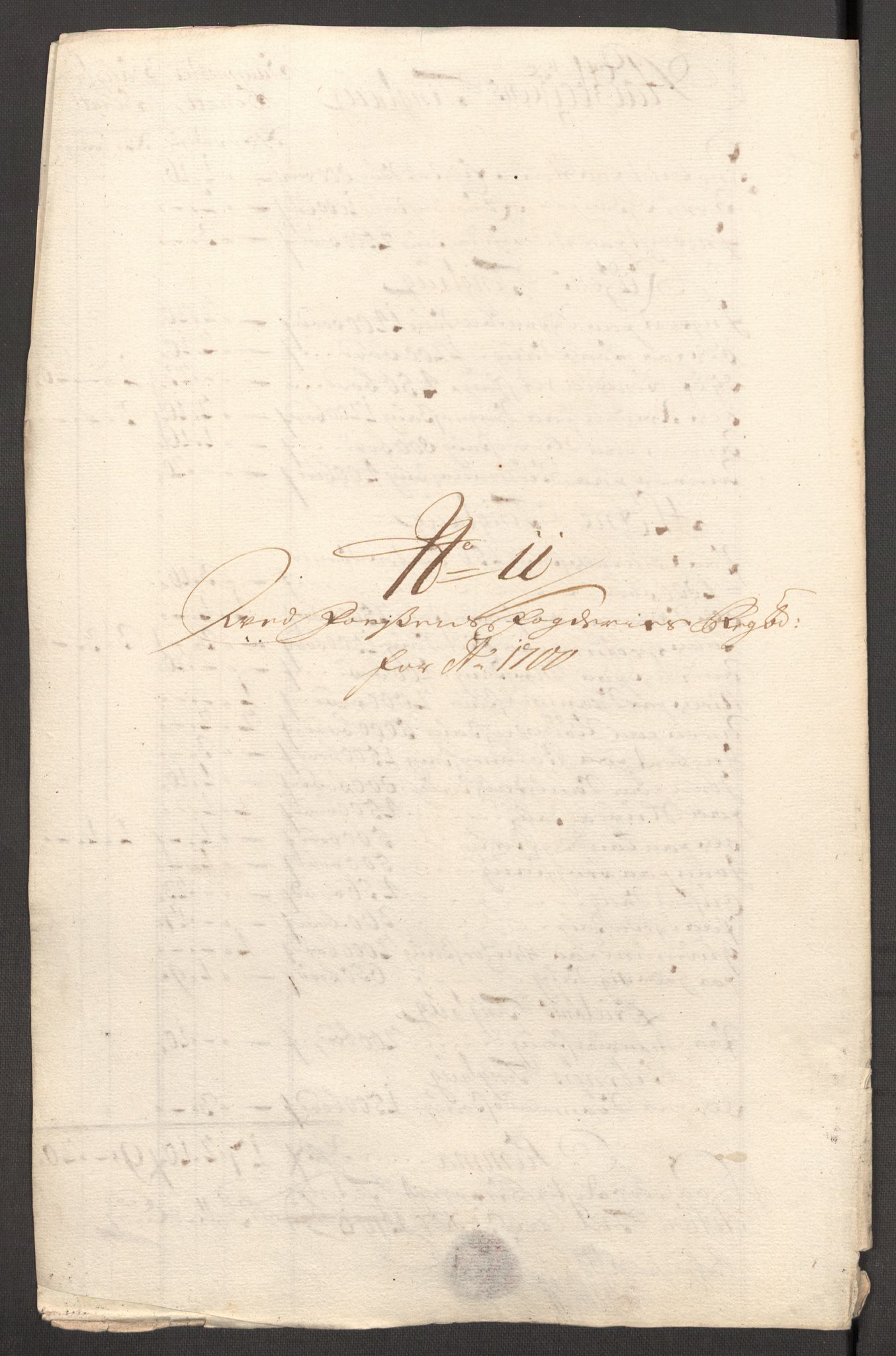 Rentekammeret inntil 1814, Reviderte regnskaper, Fogderegnskap, AV/RA-EA-4092/R57/L3854: Fogderegnskap Fosen, 1700-1701, s. 137