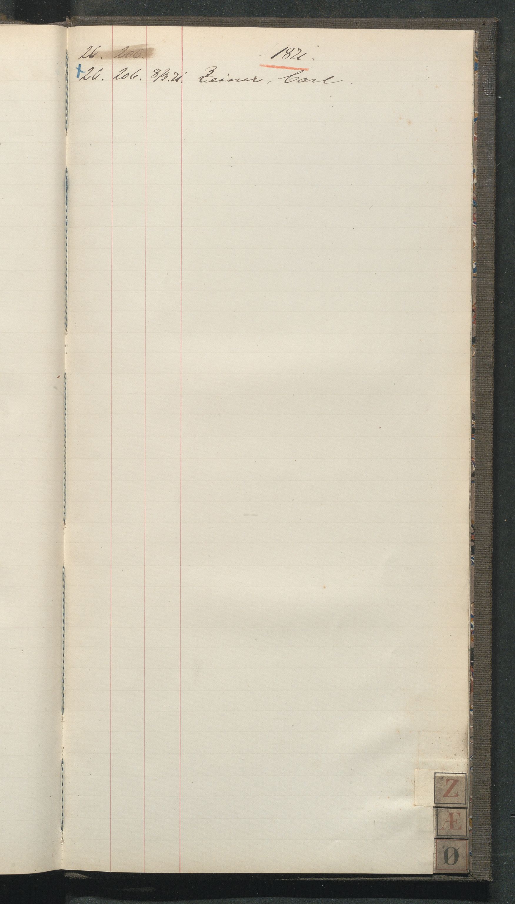 Fattigvesenet, OBA/A-20045/Fr/L0002: Klientregister, 1867-1874, s. 77