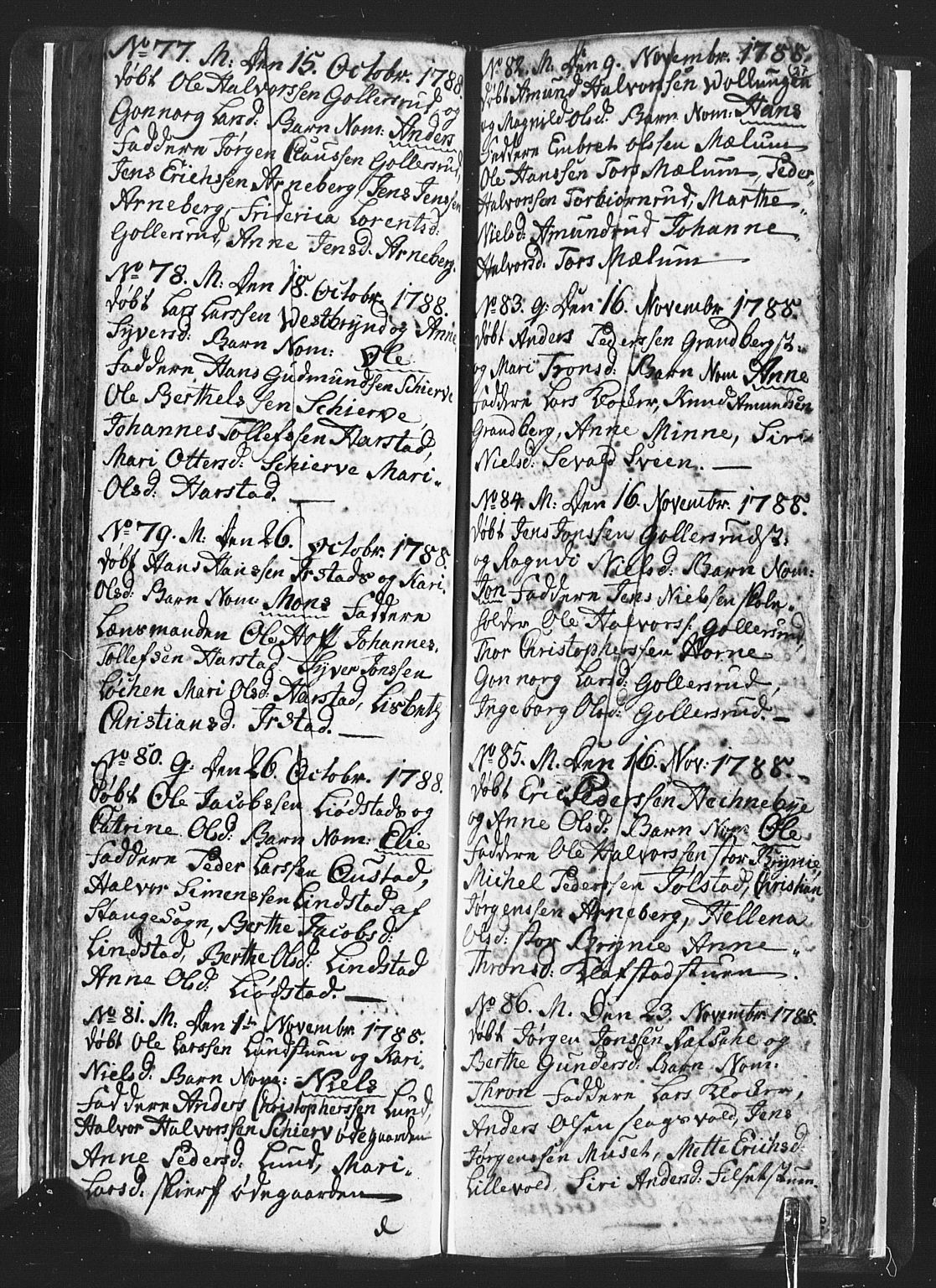 Romedal prestekontor, AV/SAH-PREST-004/L/L0001: Klokkerbok nr. 1, 1785-1794, s. 27
