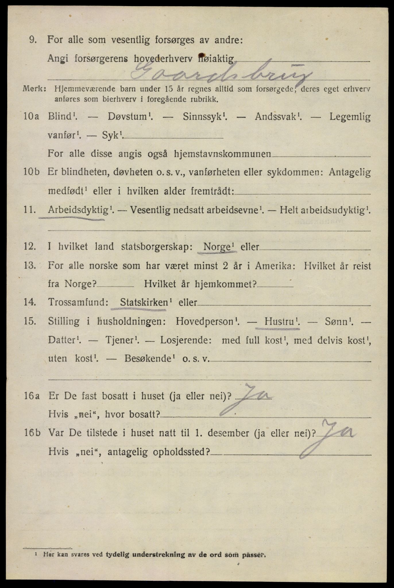 SAO, Folketelling 1920 for 0137 Våler herred, 1920, s. 3415