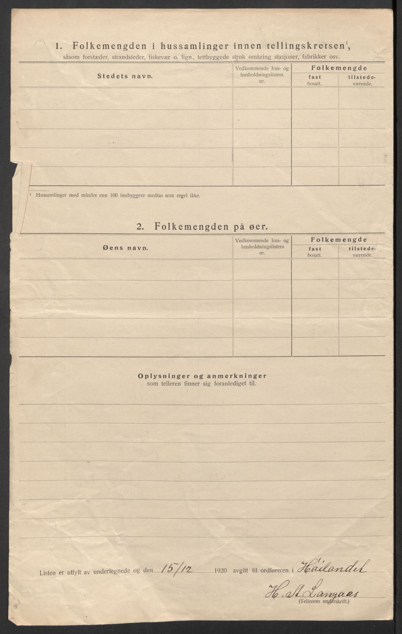 SAT, Folketelling 1920 for 1651 Hølonda herred, 1920, s. 17